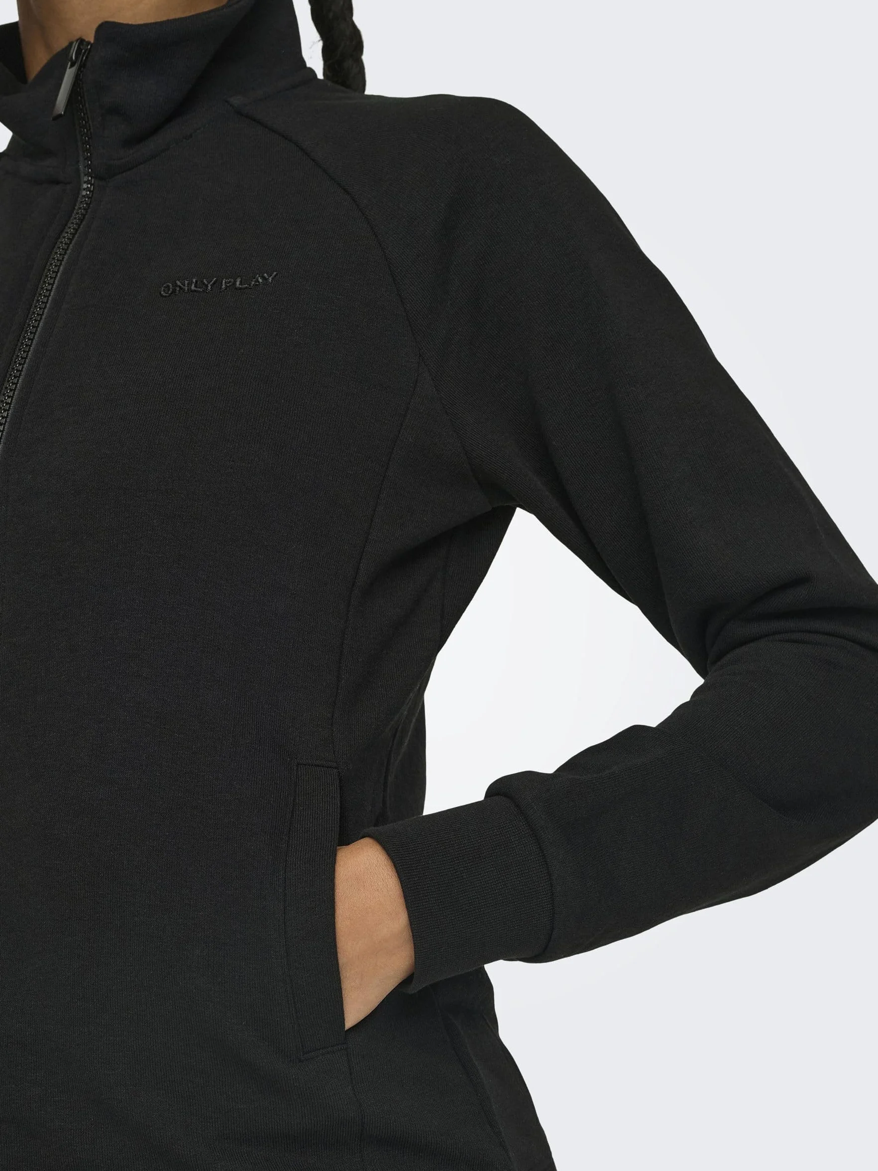 ONPMELINA LS HN Zip Swt Nero L