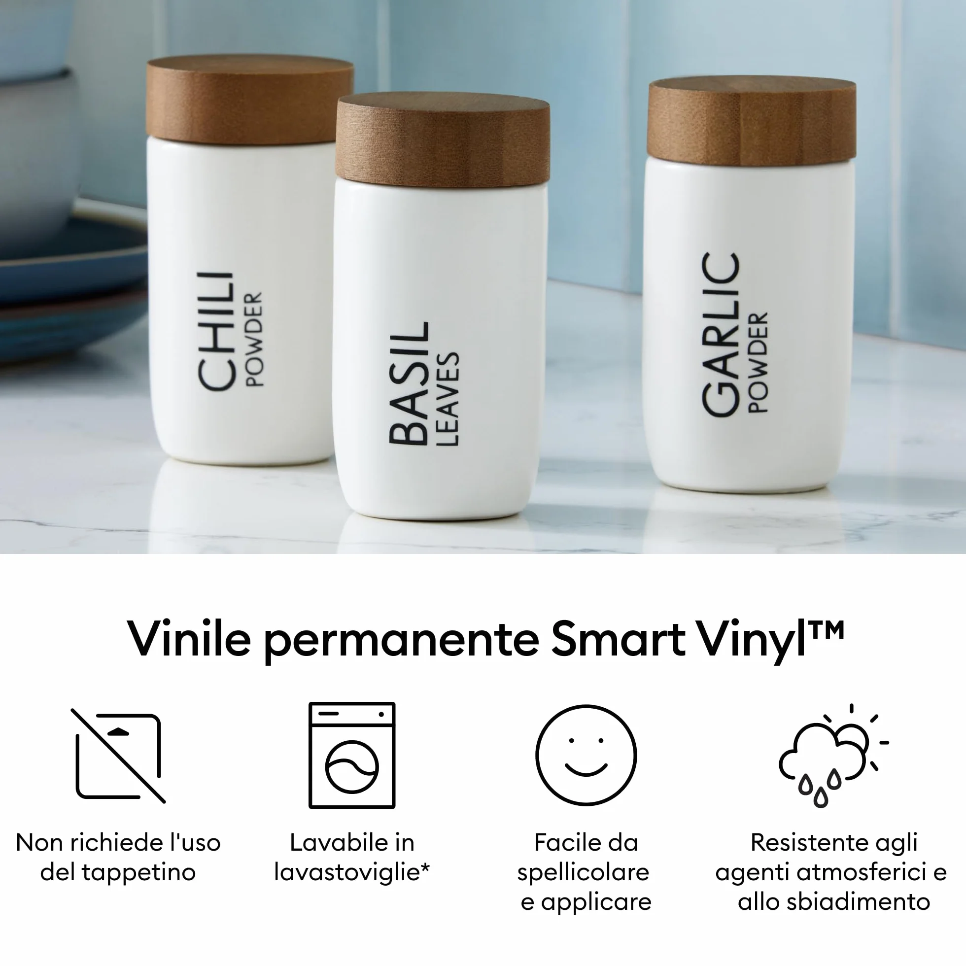 Cricut Smart Vinyl Vinile Permanente Campionatore 33x61 cm Confezione da 6