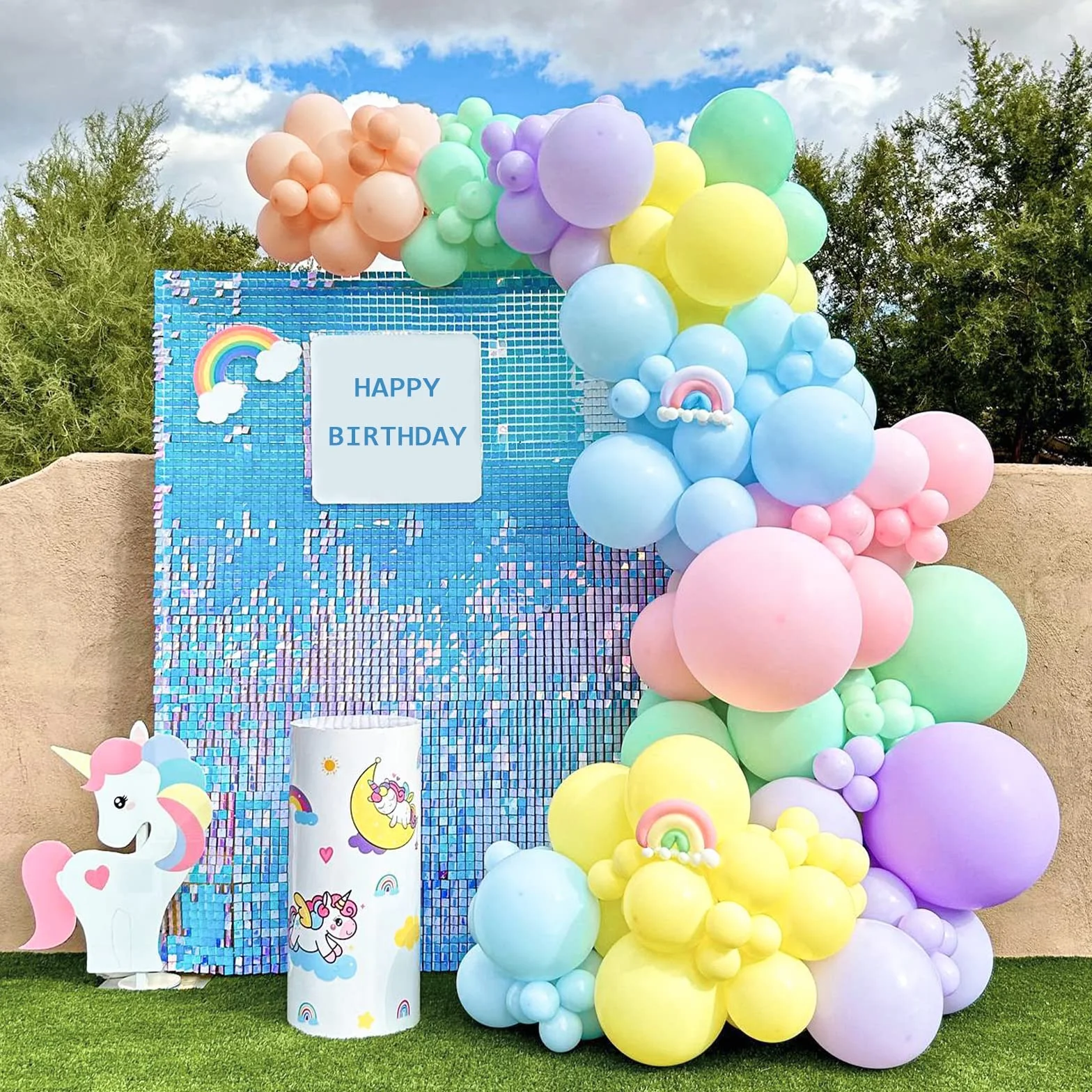 30 Pezzi Palloncini Pastello lattice Colorati Pastello 12 Pollici per Ragazze Donne Ragazzi Festa di Compleanno Matrimonio Baby Shower Rivelare il Genere Nuziale Carnevale Anniversario Decorazioni