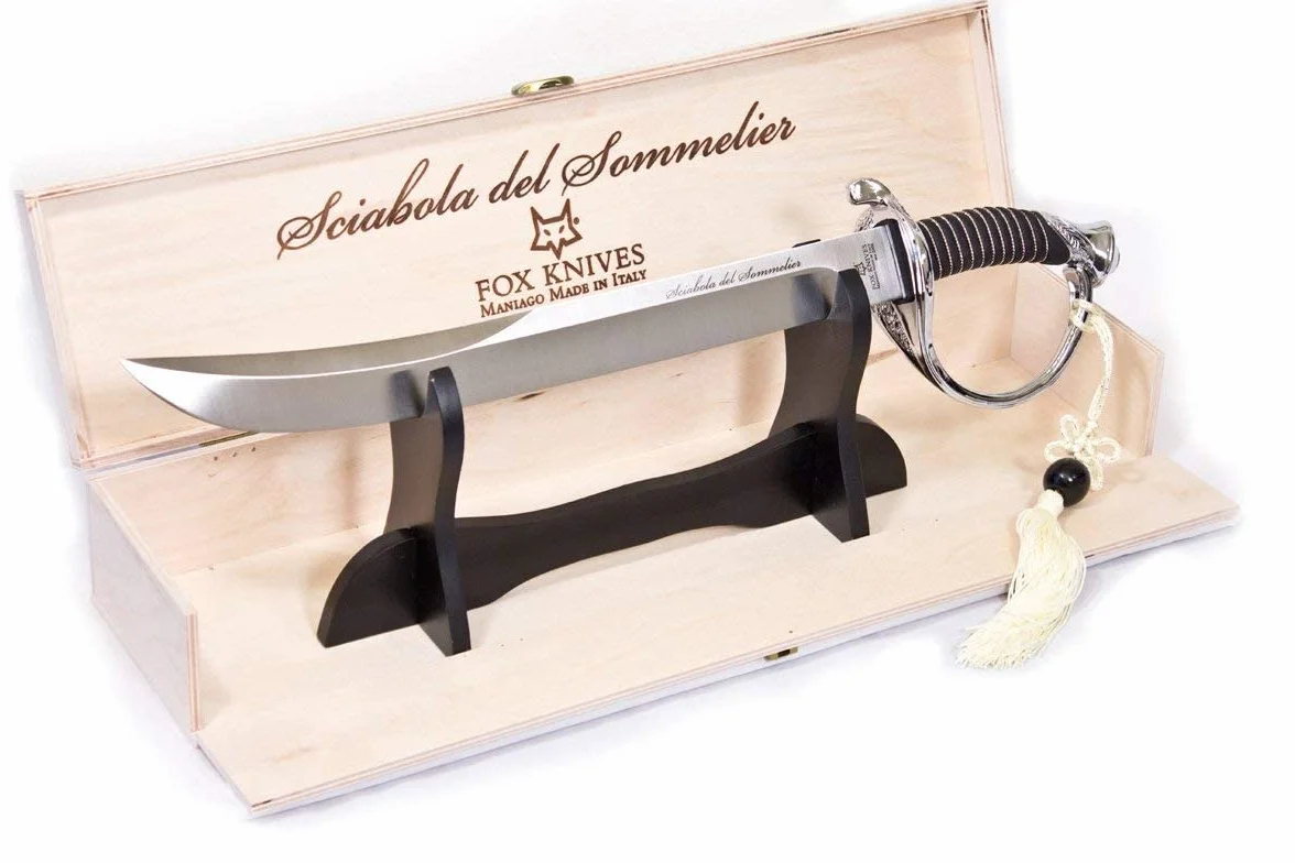 FOX Sciabola per Sommelier Manico in Acciaio