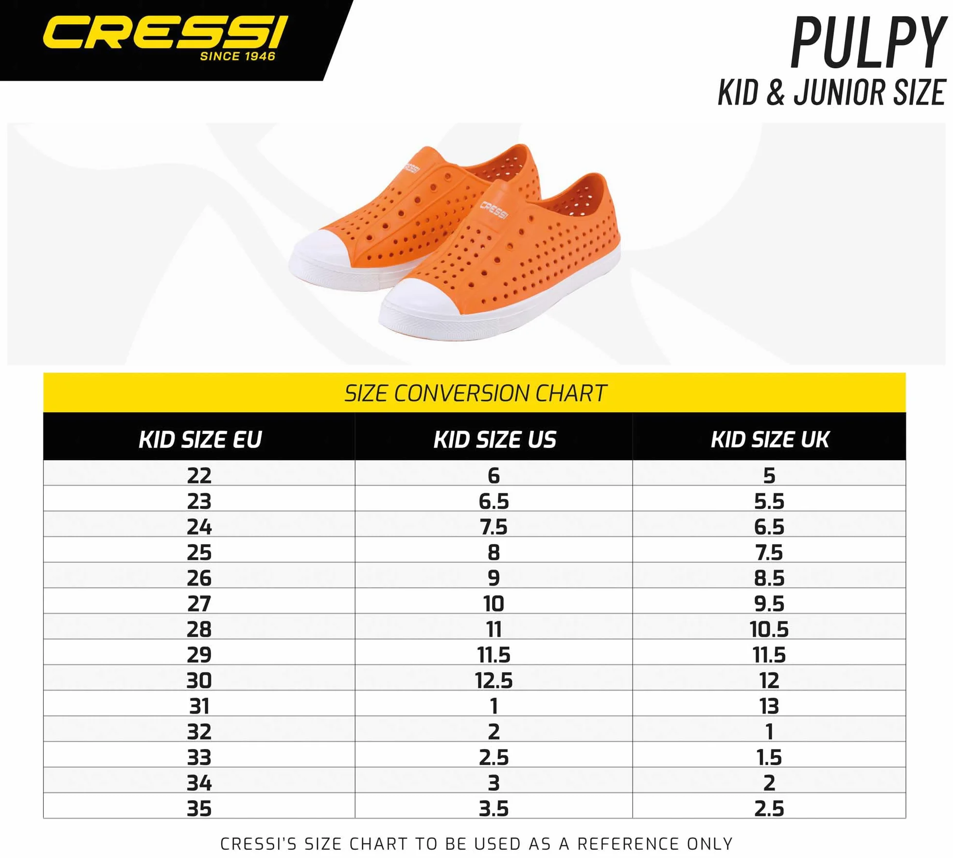 Cressi Pulpy Shoes Scarpette Mare Piscina Adulti Bambini