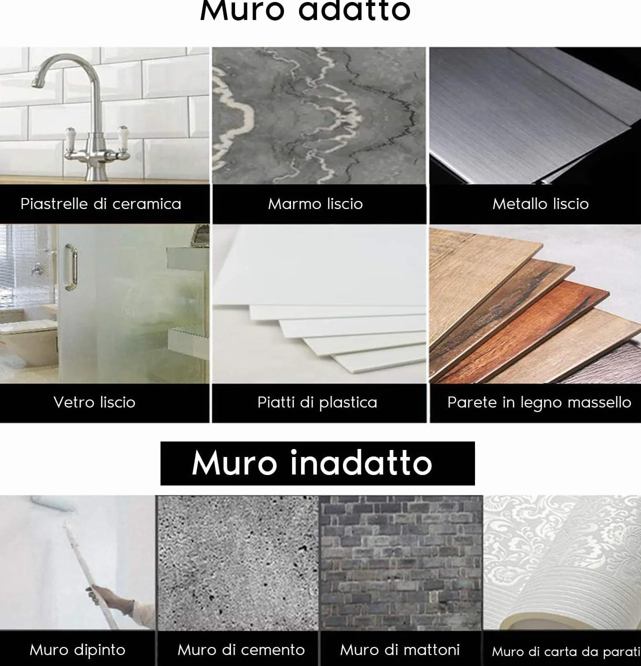 Mensola Doccia Autoadesivo Angolare SUS 304 Acciaio Inox