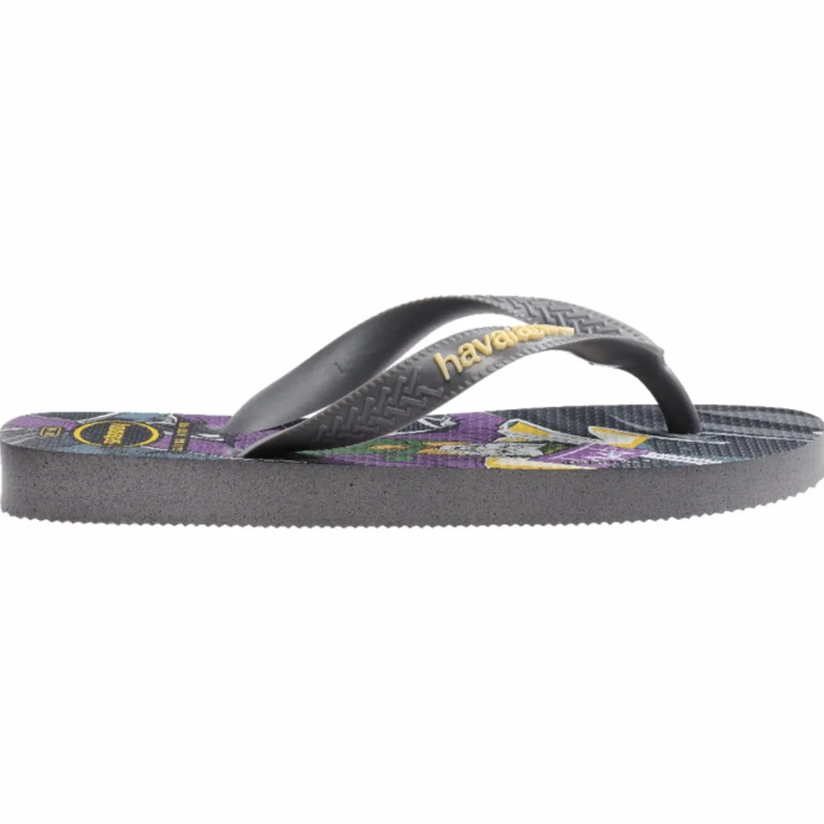 Havaianas Kids Top Herois DC Bambini e ragazzi FlipFlop Steel Grey 29 EU