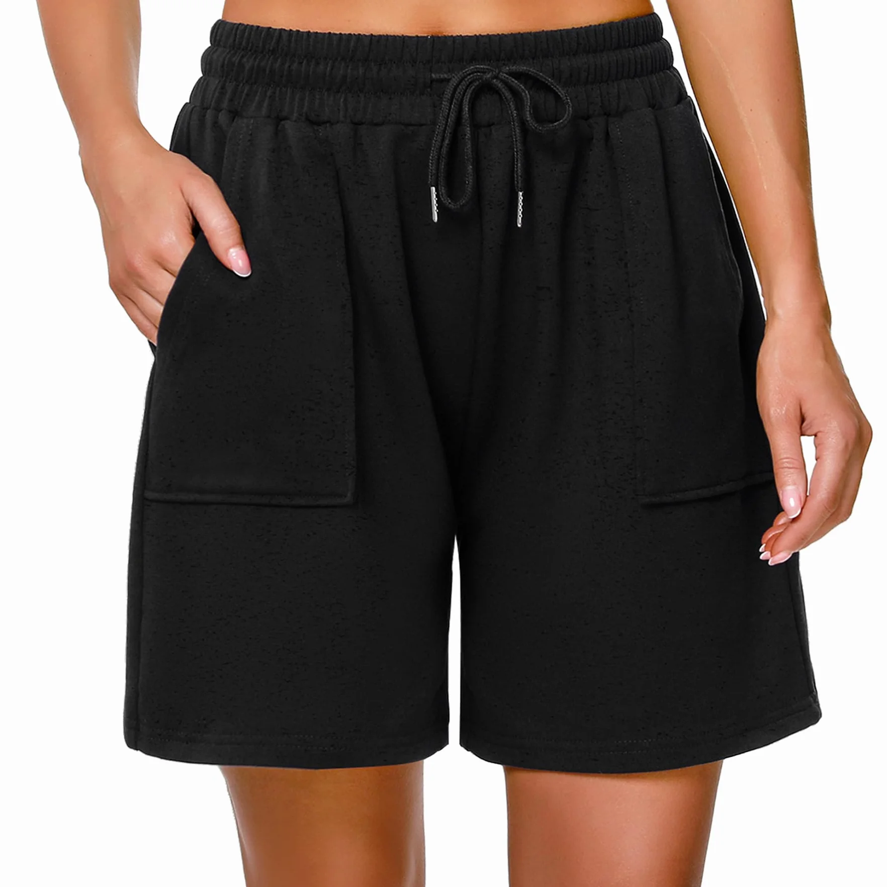 Uniexcosm Pantaloncini Donna Estivi con Coulisse Casual Larghi Corti Sciolto con Tasche