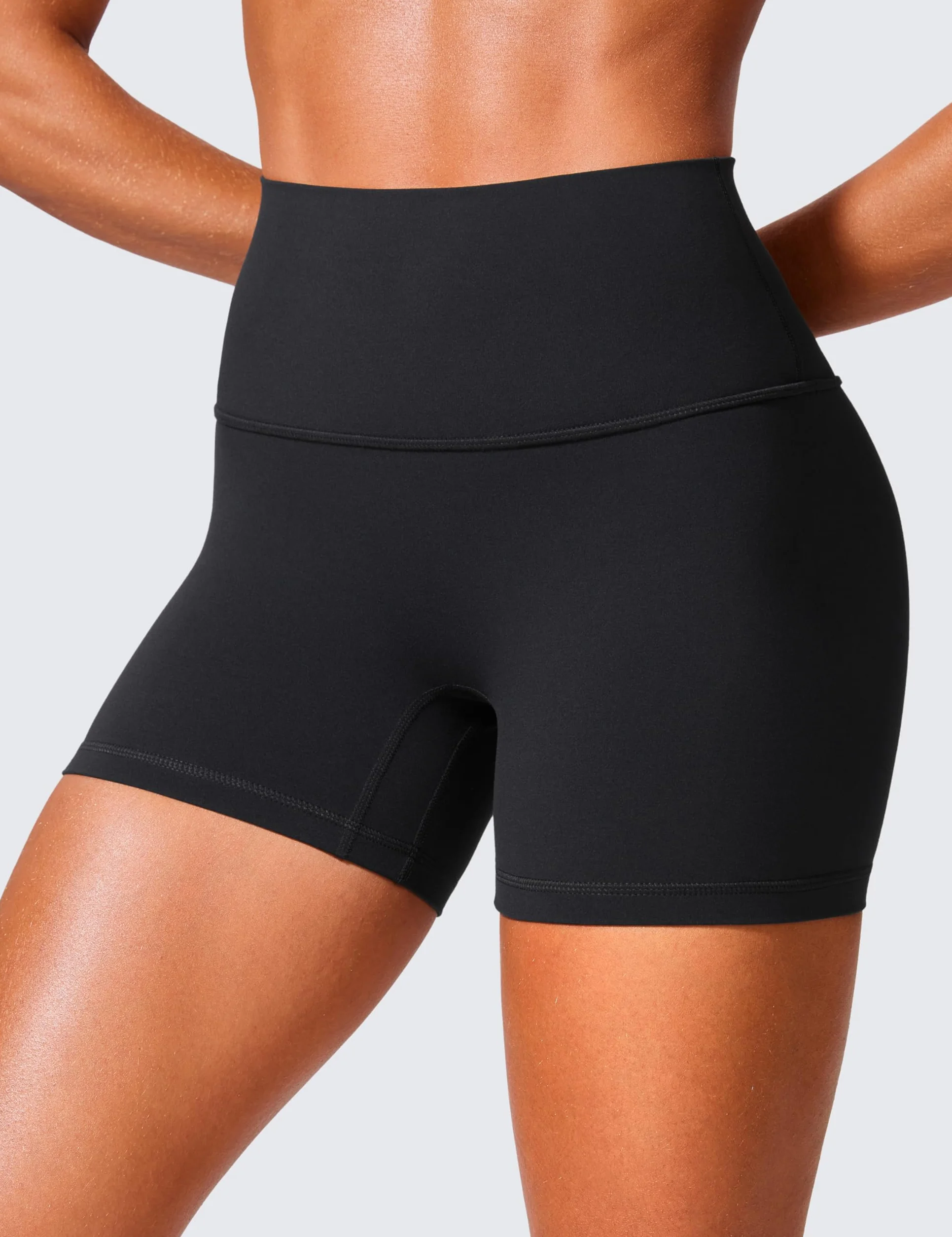 CRZ YOGA Donna Butterlift Pantaloncini Sollevamento del Sedere 10cm/15cm Vita Alta