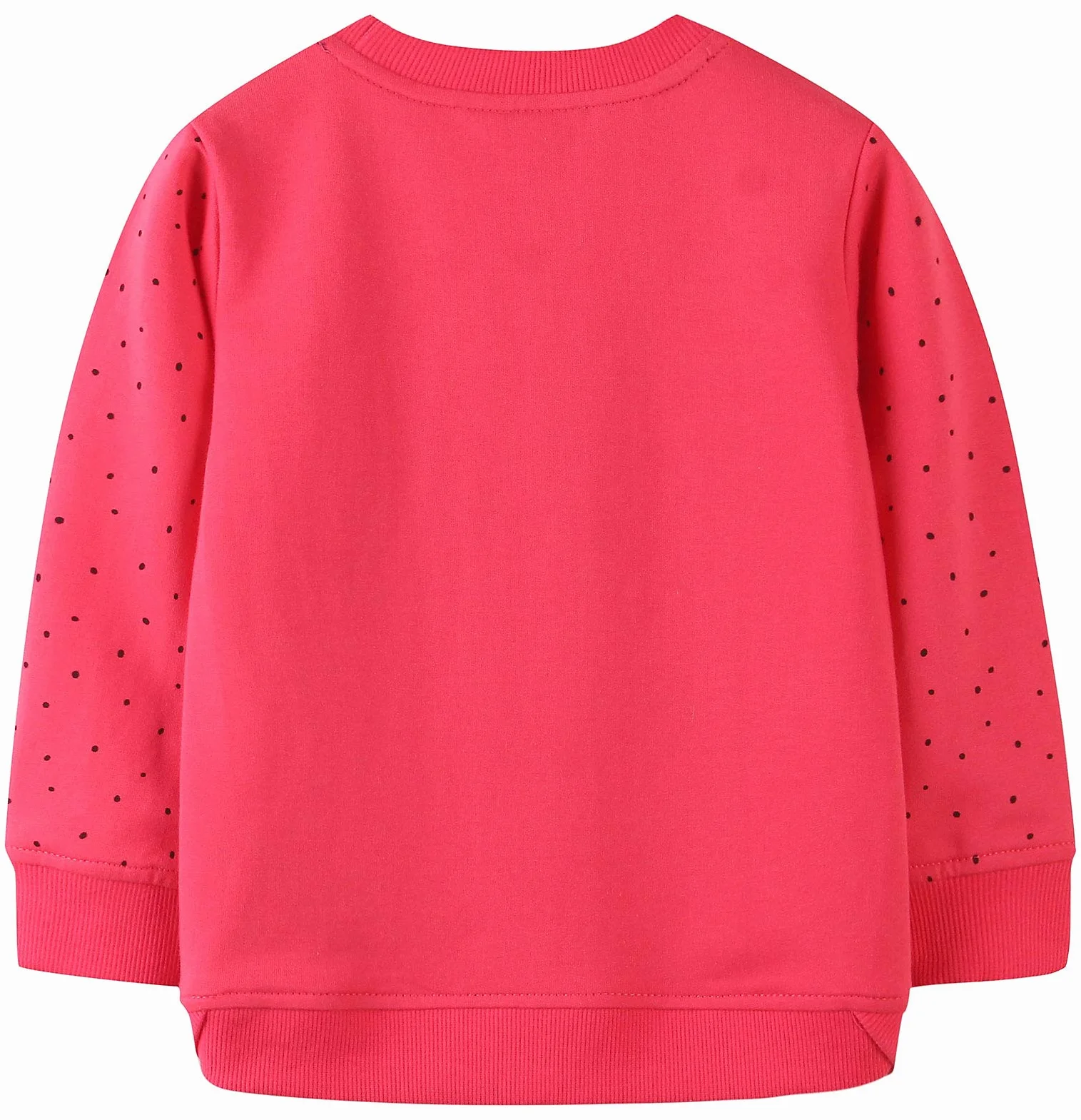TEDD Felpa Ragazza Senza Cappuccio 100% Cotone Bambina Pullover Maglione per Bambini 1-12 Anni