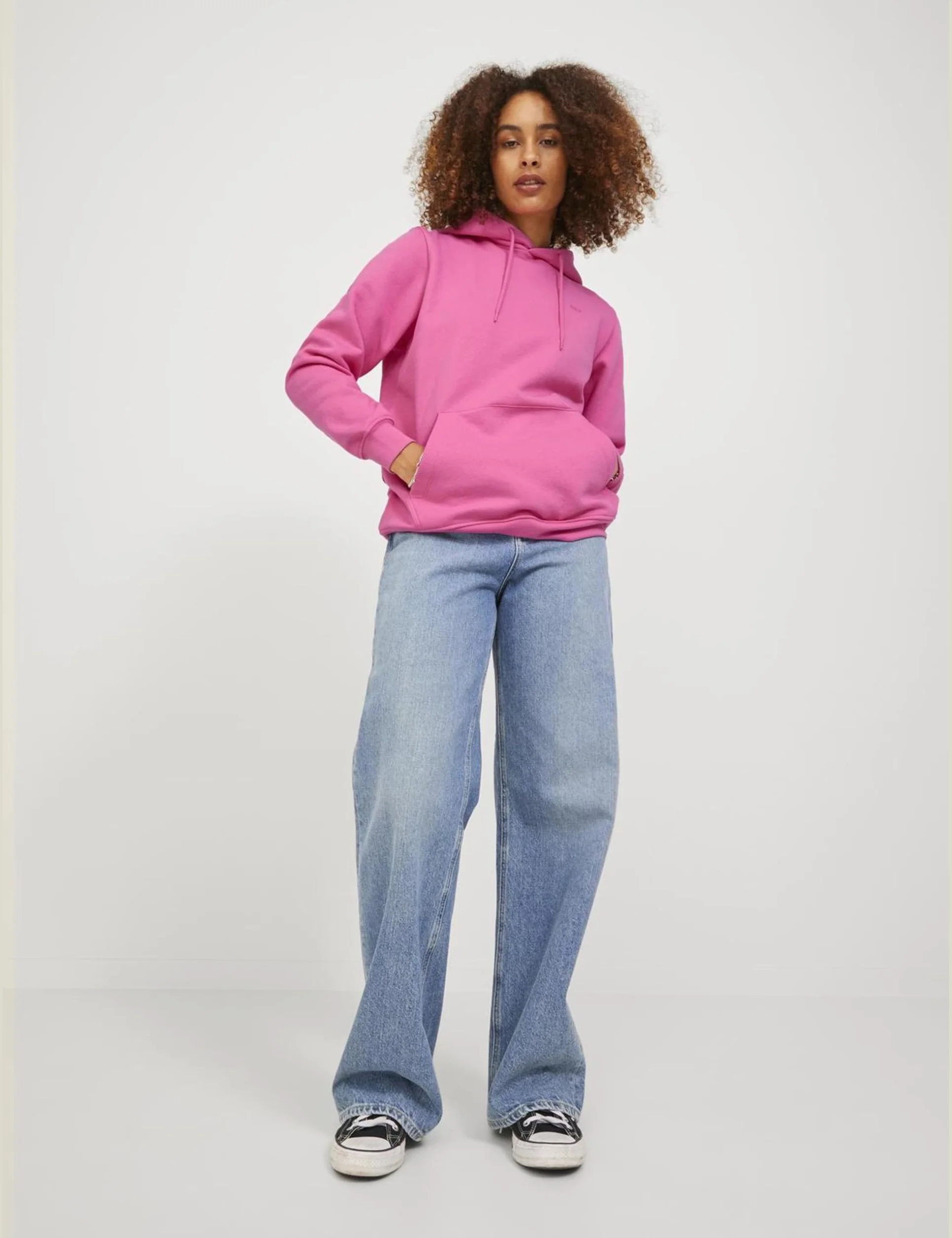 Jack & Jones Jjxx Jxabbie LS Rel Every Brush Hood Noos Felpa con Cappuccio Donna (Pacco da 1)