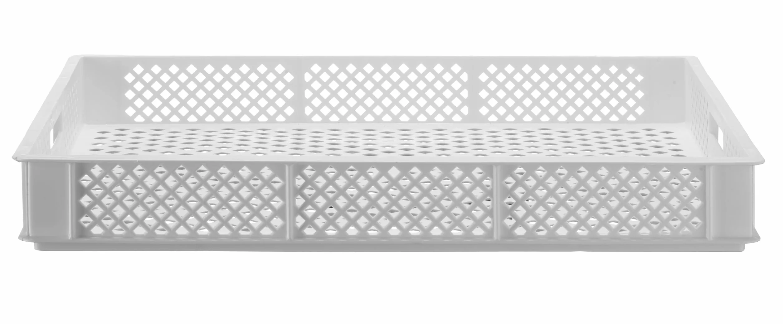 HENDI Cassetta per essiccazione della pasta fresca, di plastica forata, senza BPA, resistente alle temperature da -40°C a 90°, scatola, contenitore per asciugare pasta fresca, 600x400x(H)70mm, HDPE