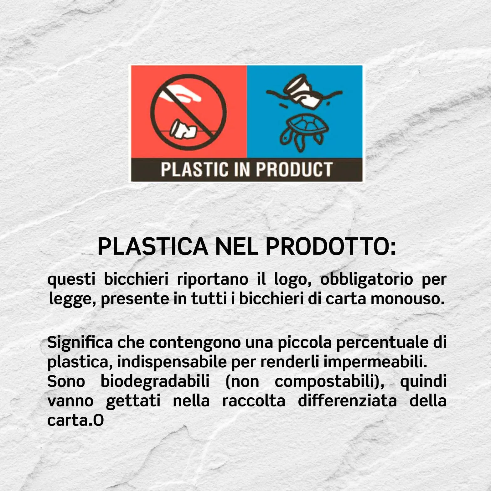 Baciato Caffè 1000 Bicchieri in Carta 200ml Ecologici Biodegradabili Monouso Bianchi