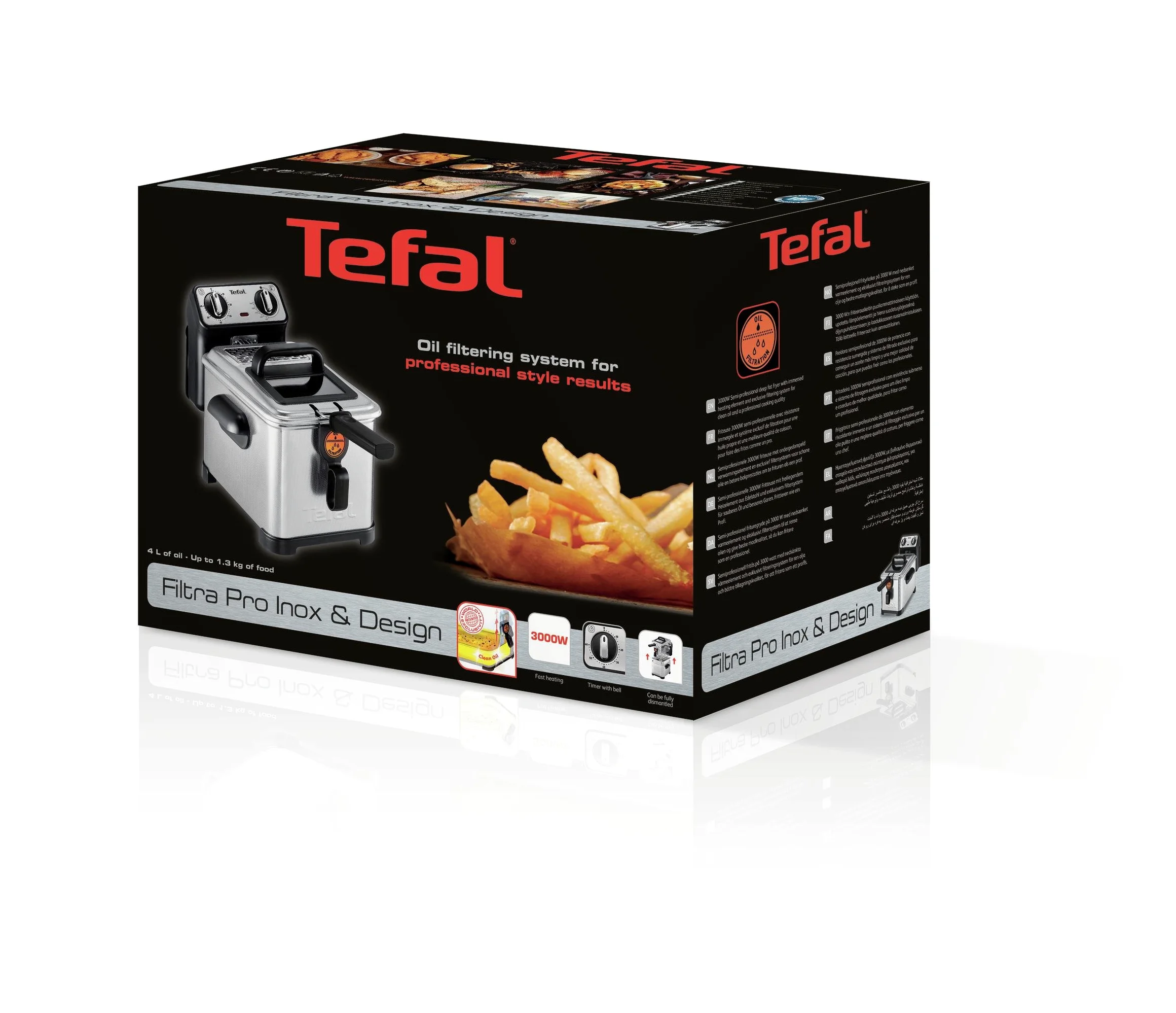Tefal FR5171 friggitrice Singolo Acciaio inossidabile Indipendente 3000 W