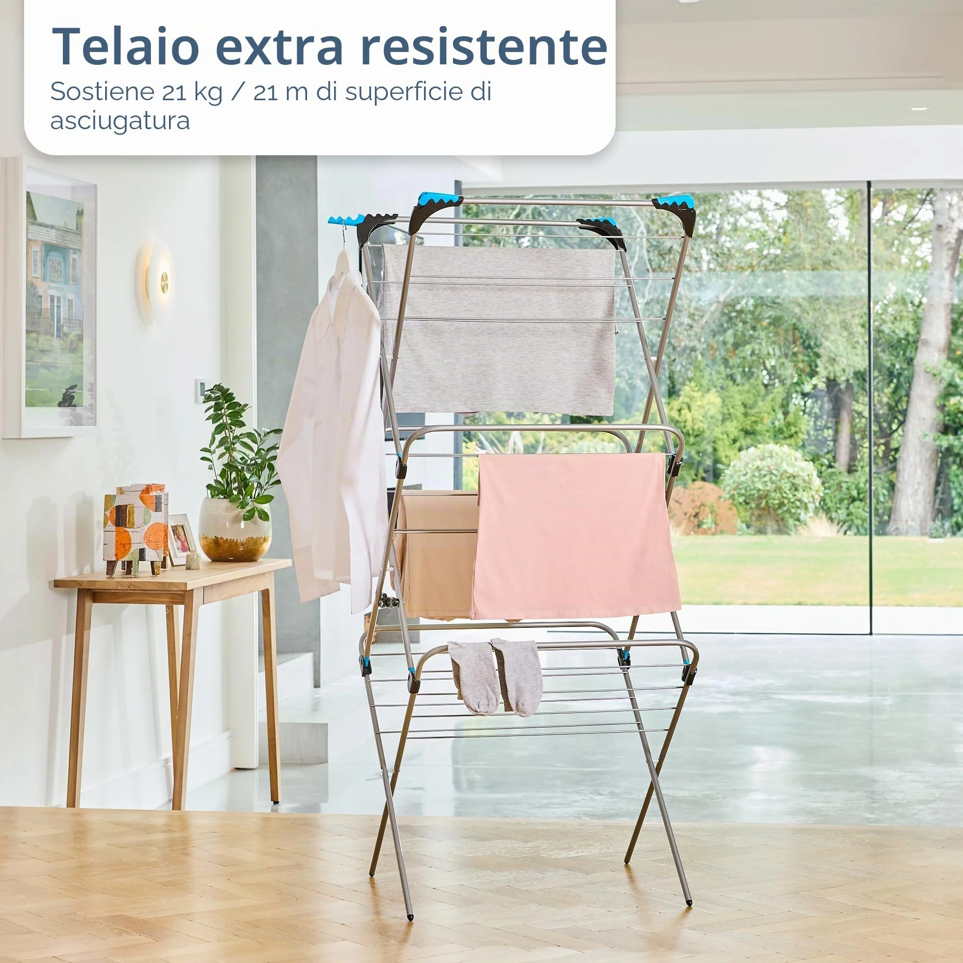 Minky Stendibiancheria a 3 livelli Plus