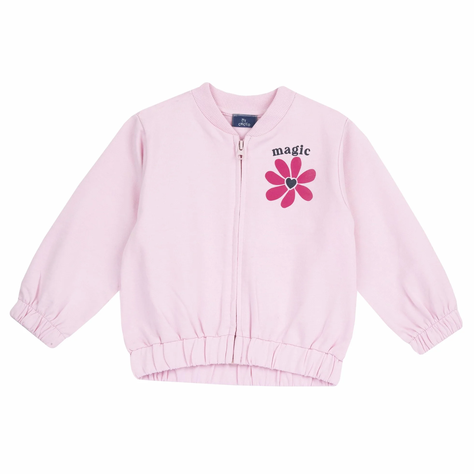 Chicco Felpa Bambina con Zip Morbido Cotone Lavabile in Lavatrice Abbigliamento Bambina Ragazza