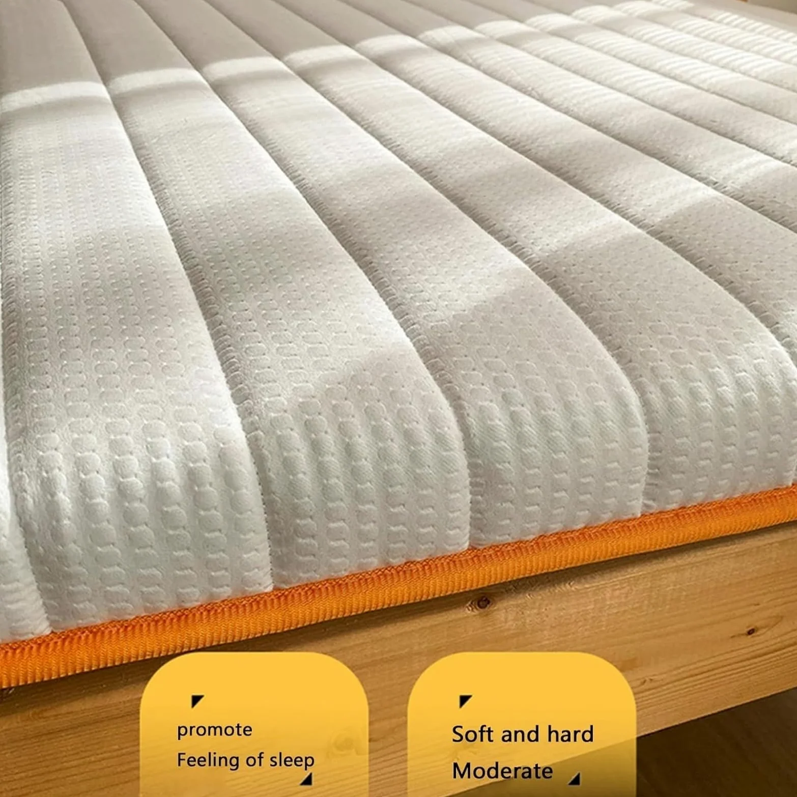 Materasso In Cotone 100% - Futon Giapponese, Tatami, Pieghevole, Per Pavimento - Singolo E Matrimoniale(03,150x200cm)