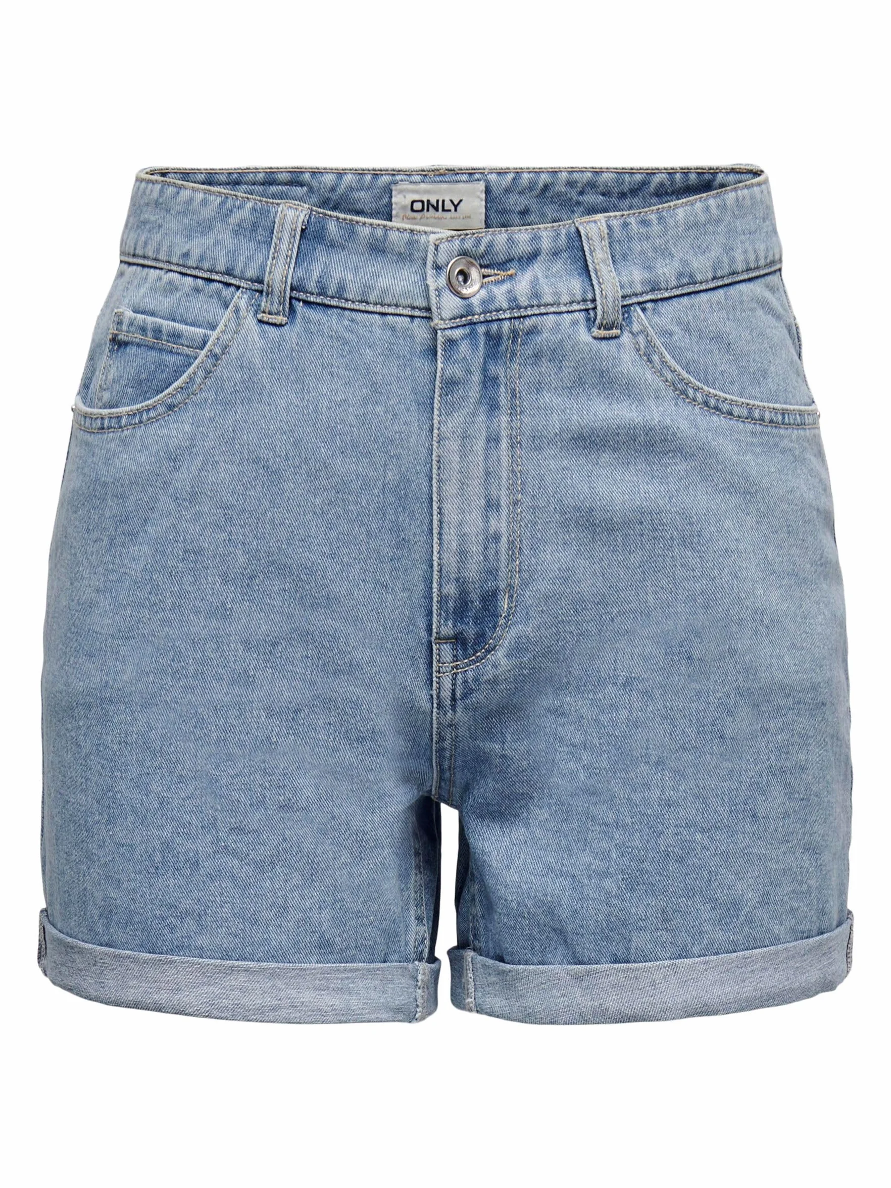 ONLY Denim Shorts ONLVEGA High Waist Regular Fit Denim Shorts