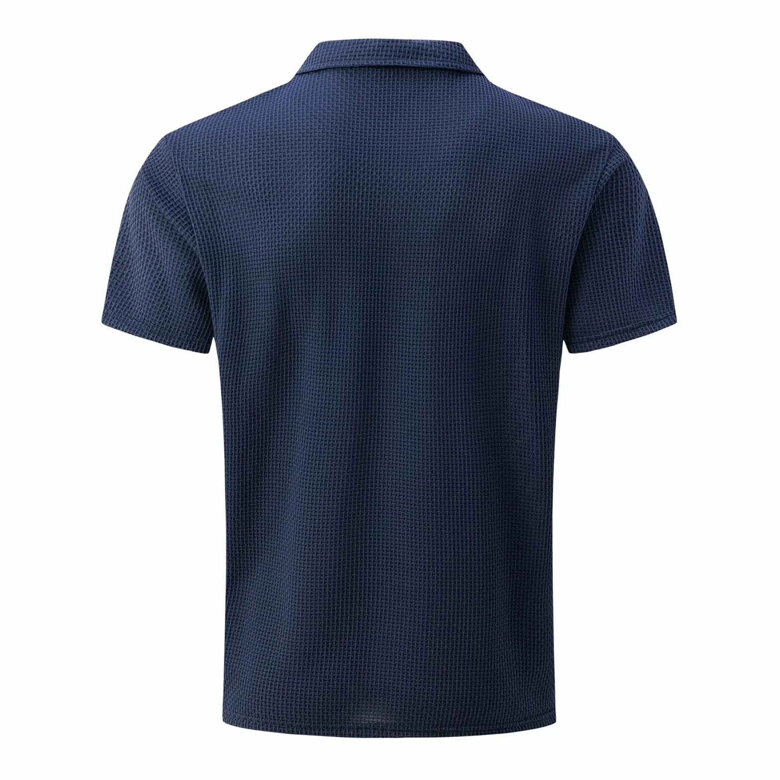 Generico Breeze Polo Uomo Manica Corta Asciugatura Rapida Traspirante Tennis Golf Regular Fit
