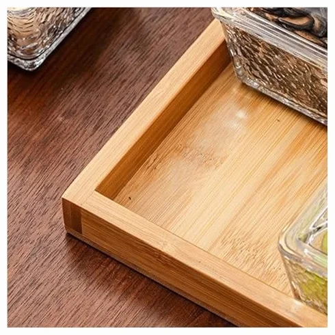 Vassoio da portata diviso – C Square ack & Fruit Platter Portable Sto Box Cartments rimovibile per un facile servizio & nizat perfetto per feste riunioni ed eventi