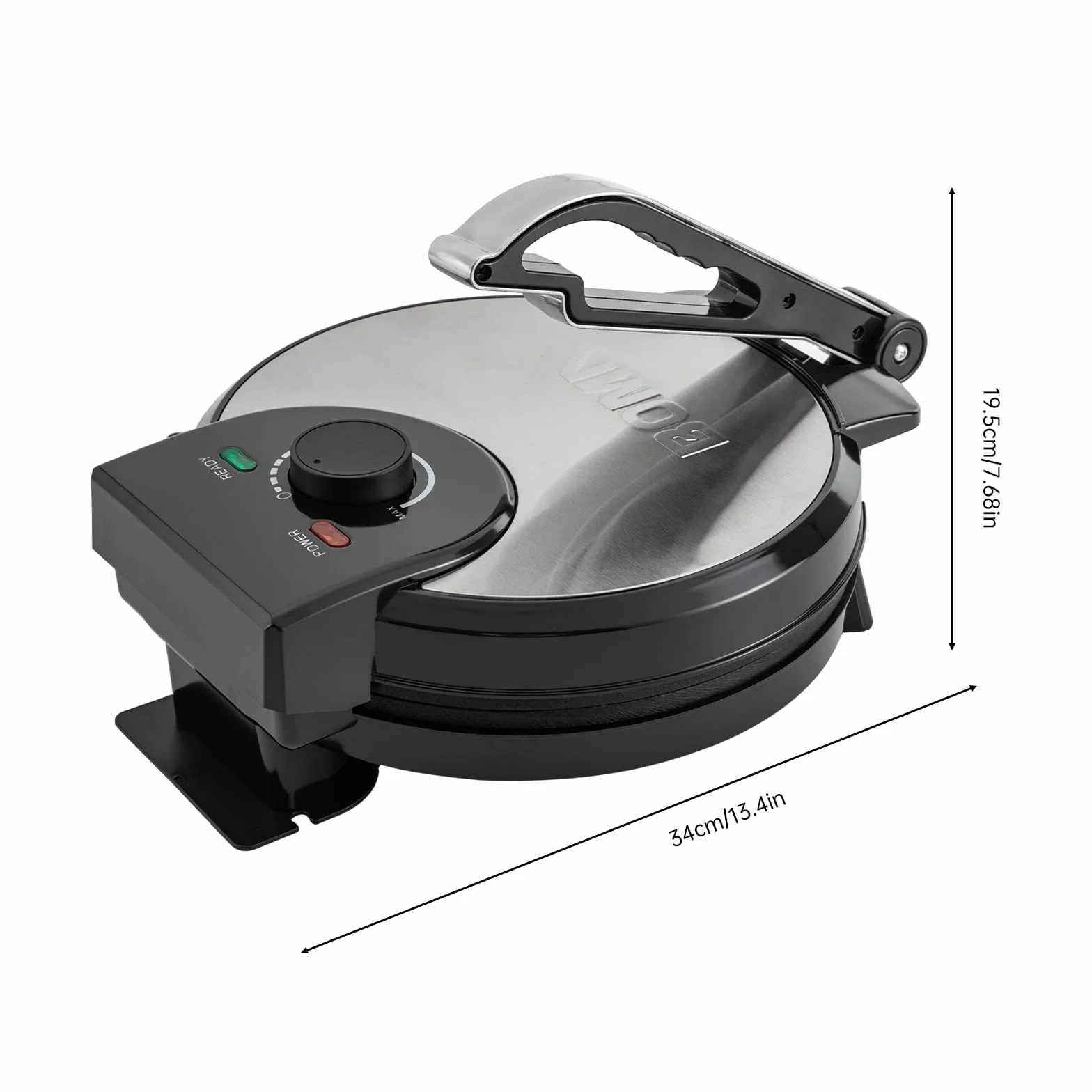 Crepesmaker elettrico 1200W Roti Maker antiaderente regolazione temperatura BM-926