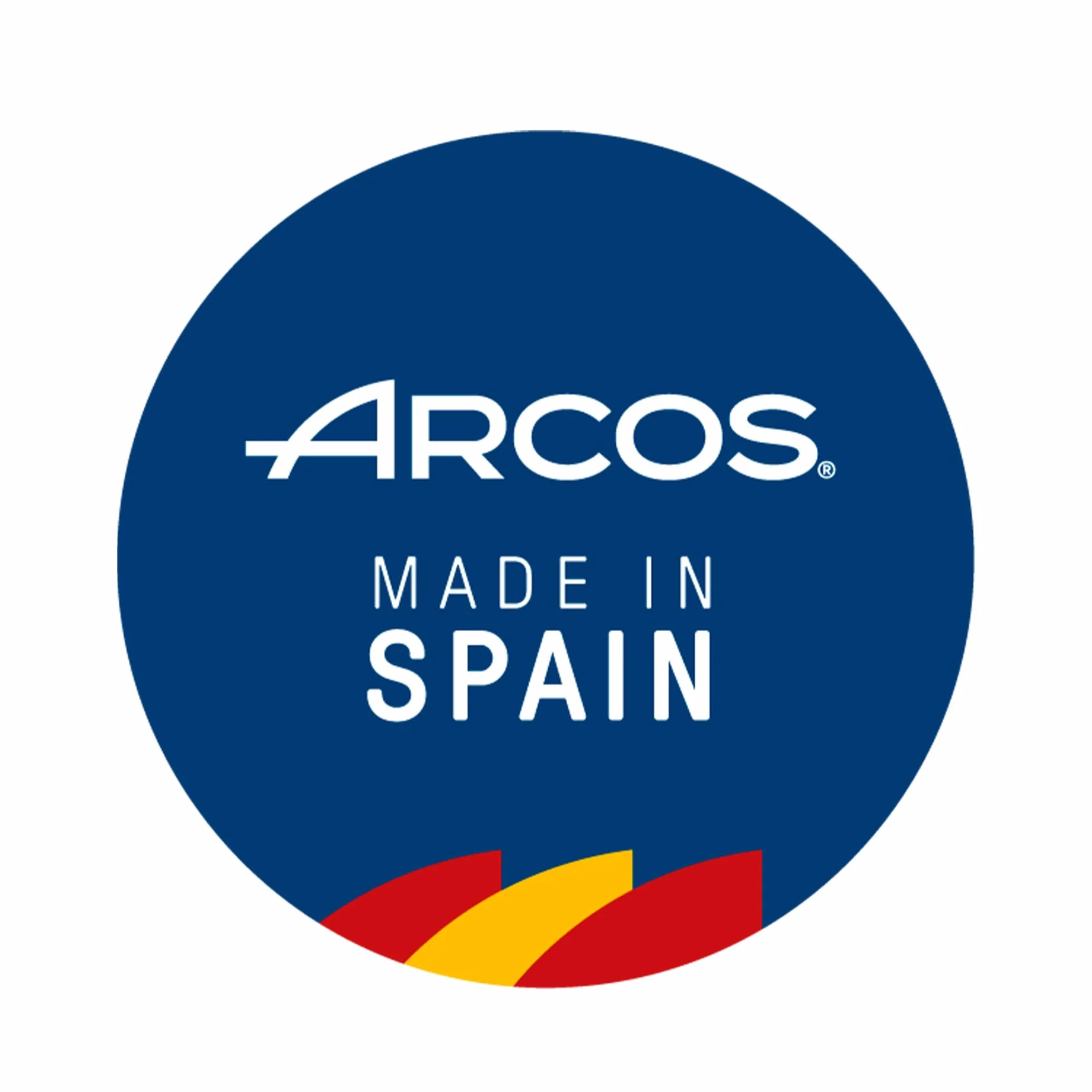 Arcos Coltello Salame con Lama in Acciaio Inossidabile 300 mm – Manico Ergonomico in Polipropilene, Serie 2900 – Colore Giallo, Facilita l'Identificazione di Ogni Gruppo di Alimenti