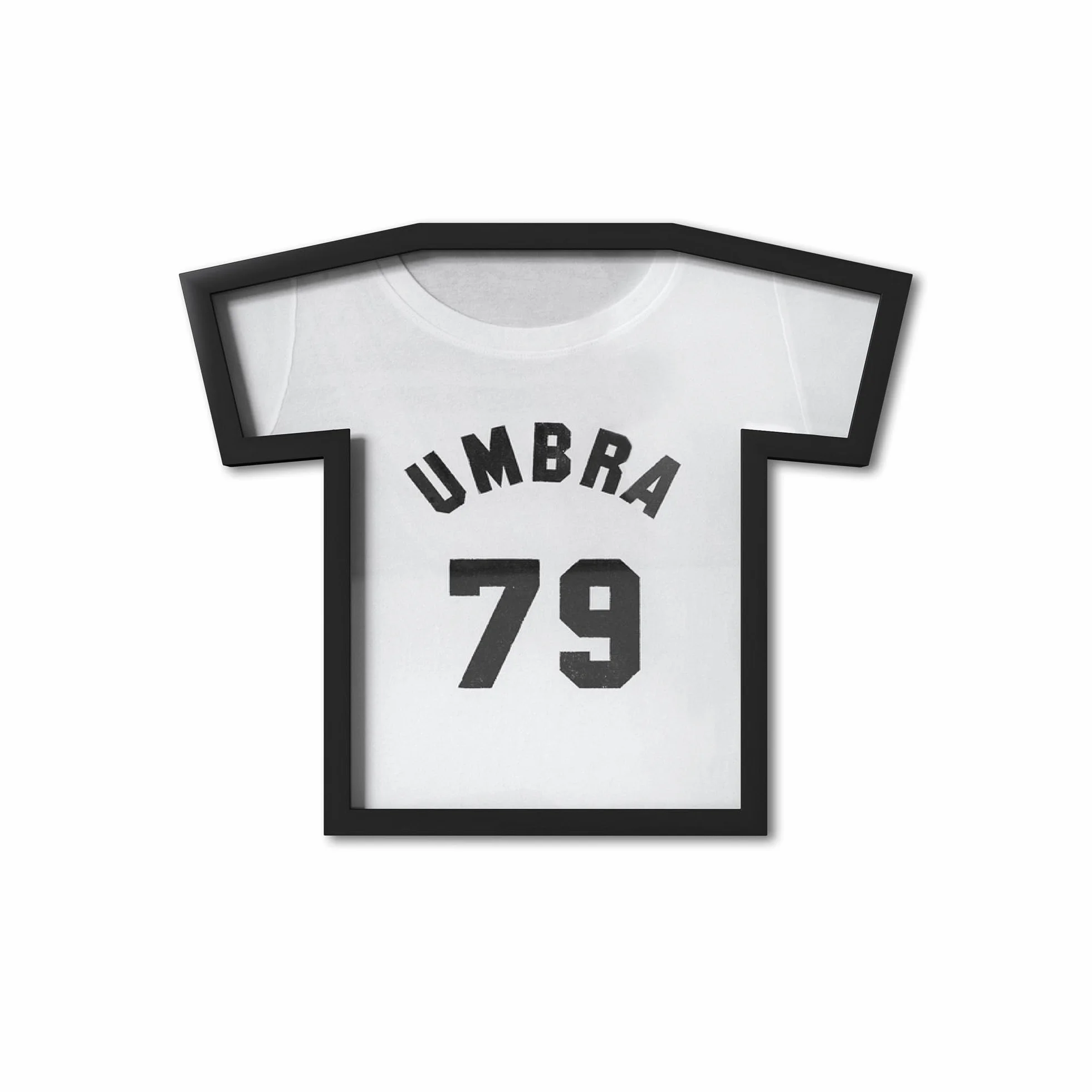Umbra Cornice Jersey Telaio T Portafoto Magliette Bambini Piccole Taglie Adulti Nera