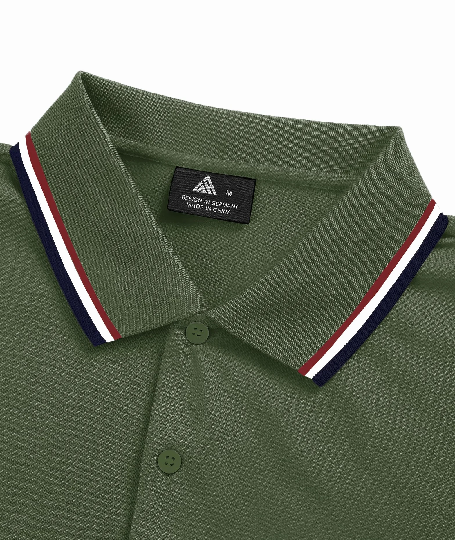 Polo Uomo Camicia a Maniche Corte da Golf Traspirante Sport Basic Slim Fit Tshirt con Tasca sul Petto