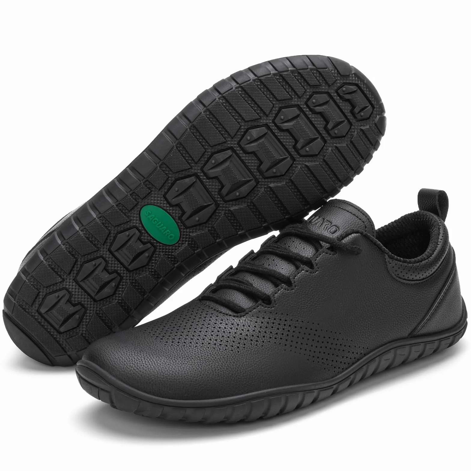 SAGUARO Scarpe Barefoot Uomo Minimaliste con Punta Larga Zero Drop, Leggere Antiscivolo Sneakers Casual per Camminata, Allenamento, Fitness e Tempo Libero, Gr.39-48