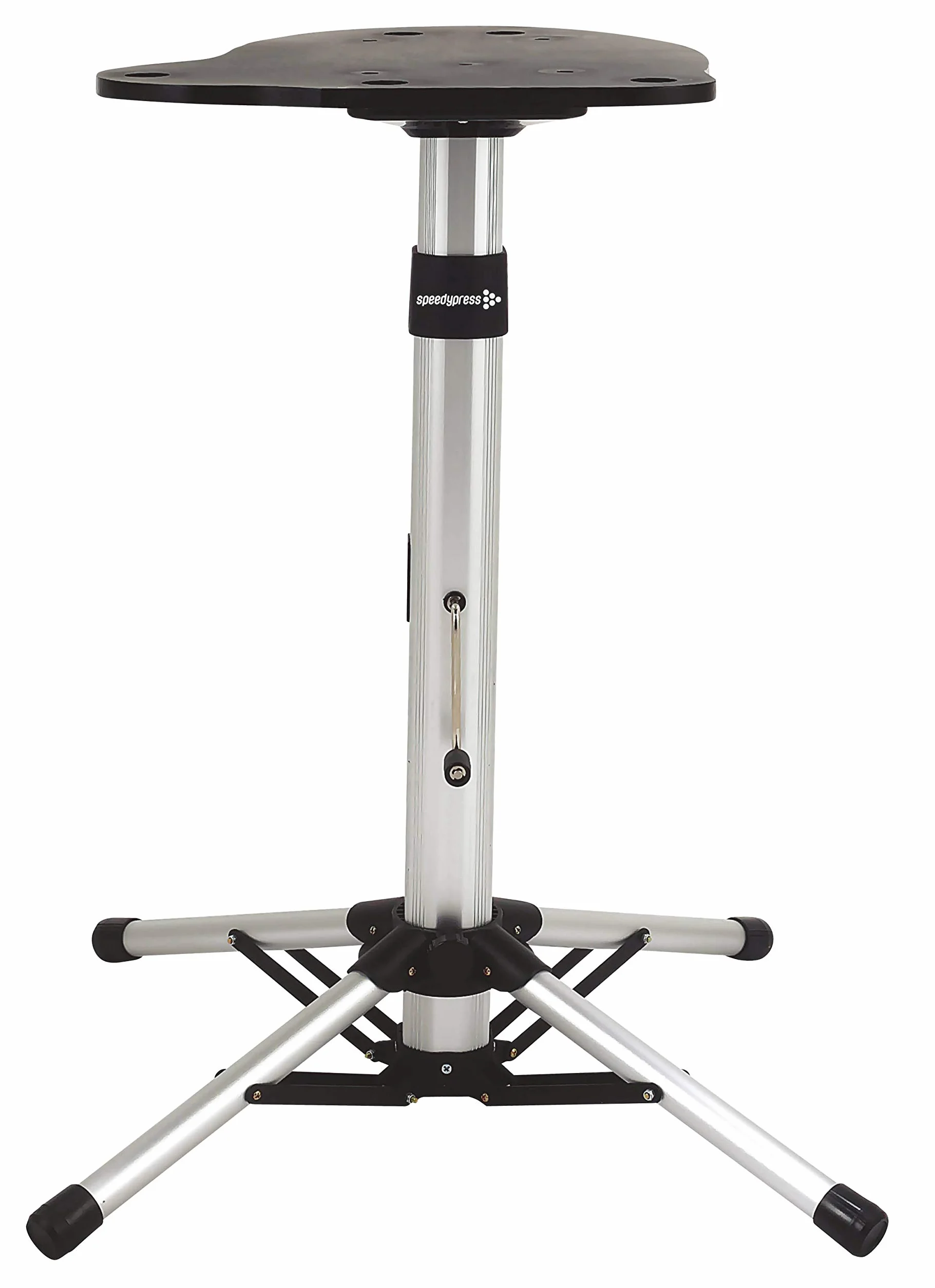 Speedypress Pressa da Stiro a Vapore 81HD-Argento Robusto Professionale, 81cm con Supporto