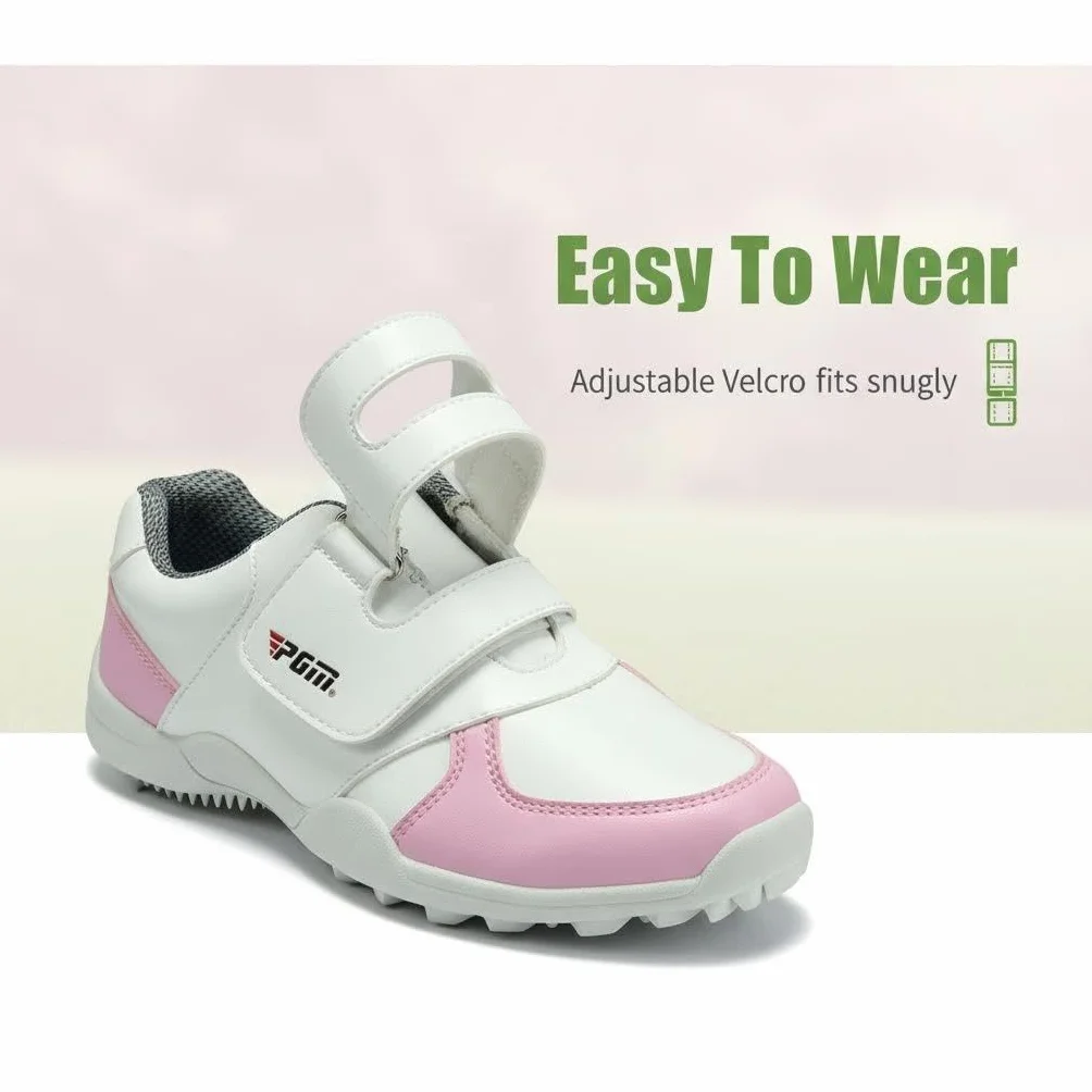 Scarpe da Golf per Bambini Outdoor Impermeabile Traspirante Antiscivolo