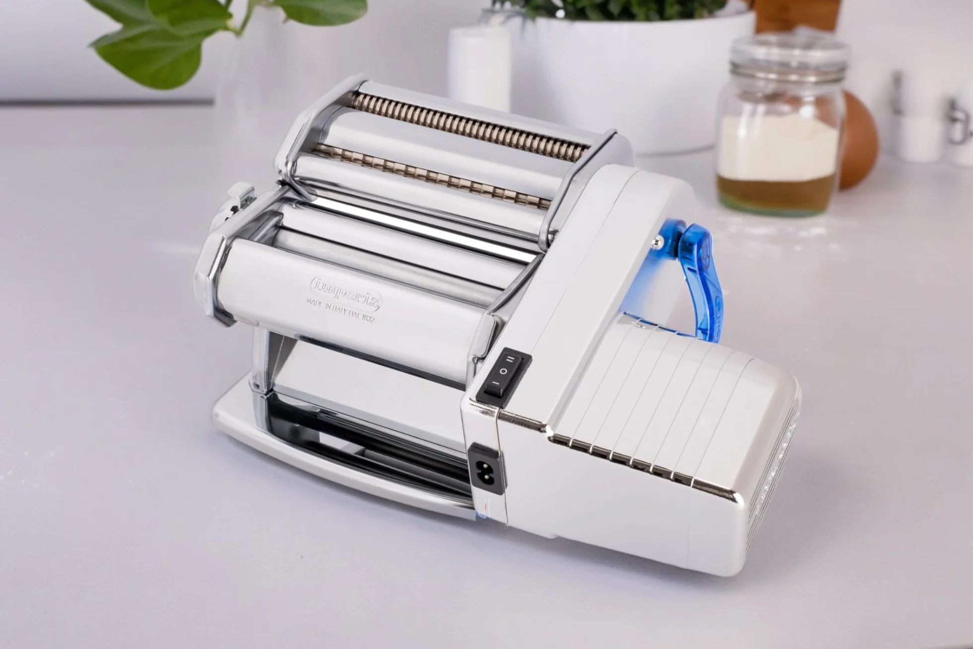 Imperia PastaFacile Classica. Motore elettrico 65w per macchina per la pasta 100% Made in Italy. Accessorio elettrico macchina per la pasta. Compatibile con macchine pasta Imperia (Modello 2024)