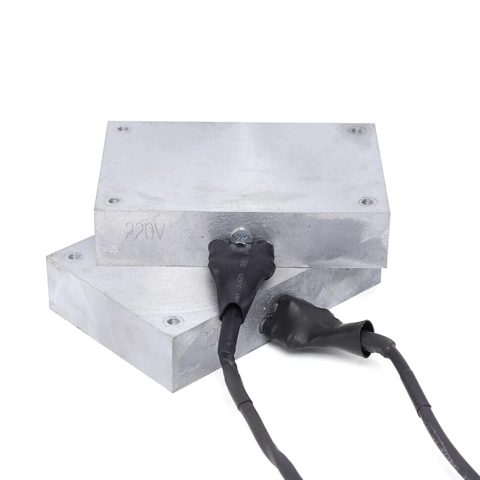 1200W Rosin Press pressare Calore Colofonia Macchina Doppia Piastra Riscaldamento Elettrica Colofonia Set