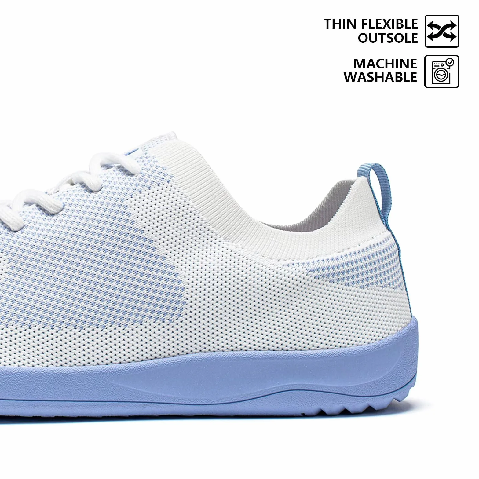 HOBIBEAR Scarpe unisex a piedi nudi | ampia scatola | Sneakers traspiranti per il tempo libero