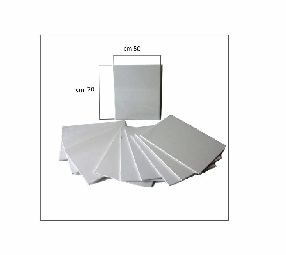 50 X 70 cm Spessore 3 mm - Confezione da 5 pz