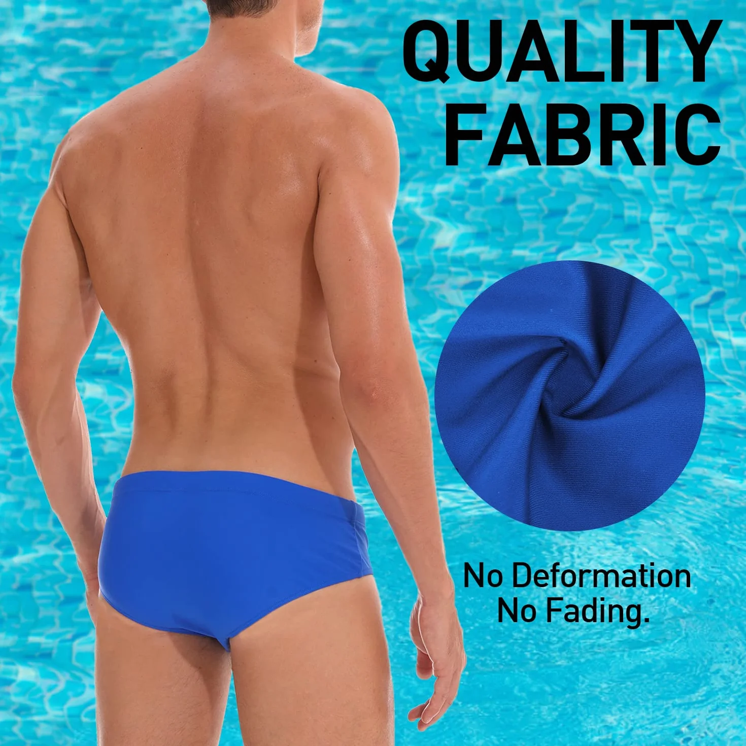 Arcweg Costume da Bagno Uomo con Pad Rimovibile e Coulisse Slip Pantaloni Corti Nuoto