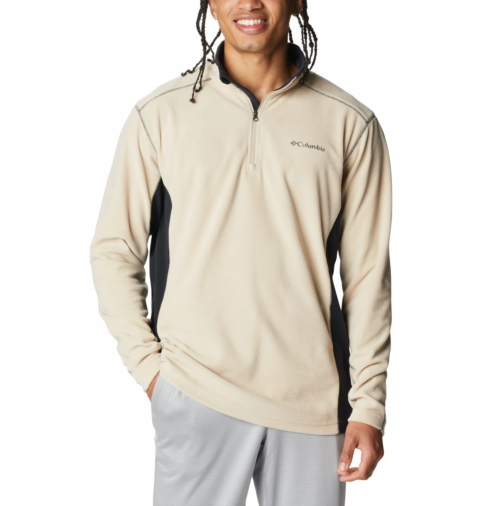 Columbia Klamath Range II Half Zip Felpa In Pile Uomo