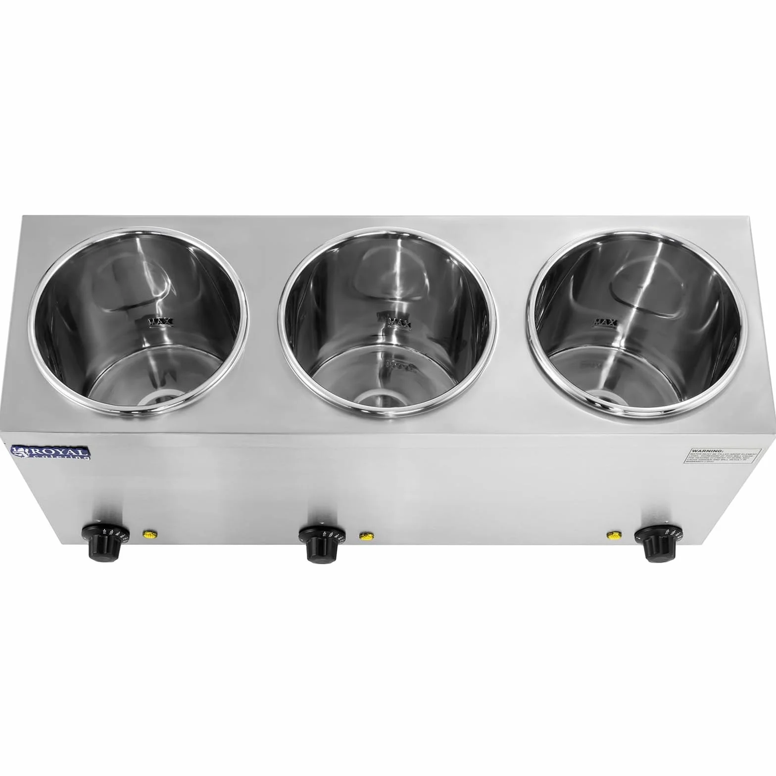Royal Catering - RCBM-3/4R - Stazione elettrica per zuppe - 8,25 L