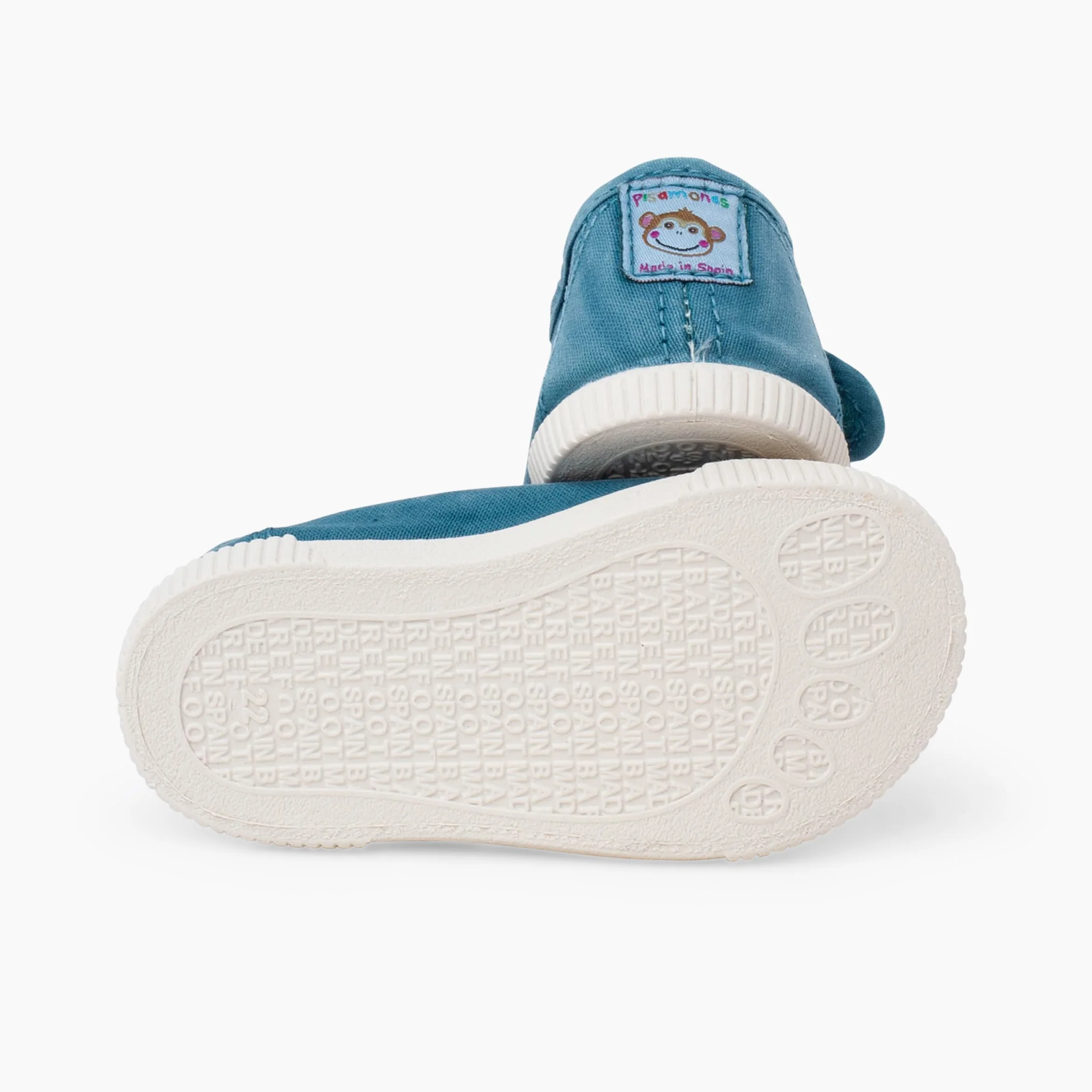 Pisamonas Scarpe Occhio di Bue Barefoot in Tela Lavata