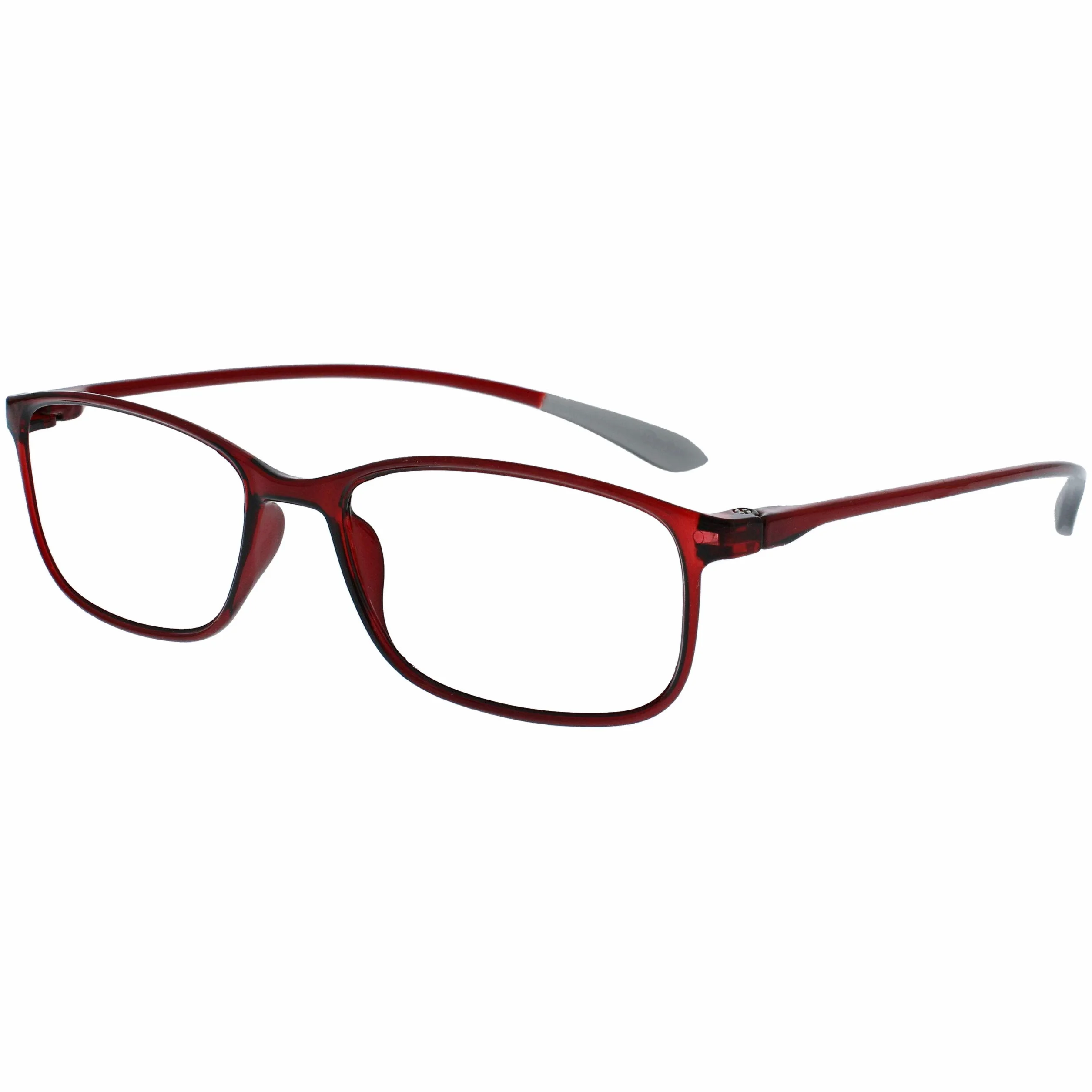 OPULIZE Ice Occhiali Da Lettura +3,50 Nero Blu Grigio Rosso Donna Uomo