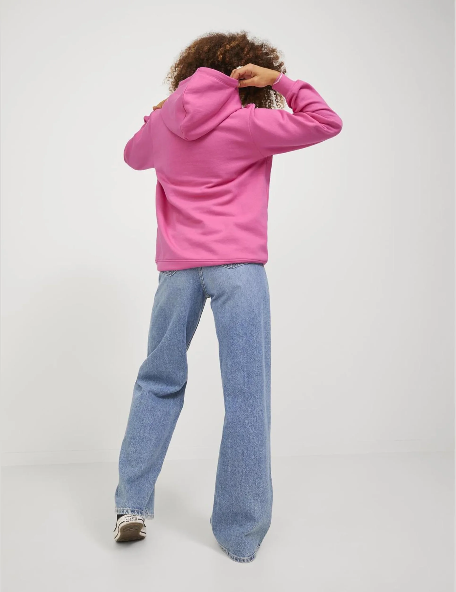 Jack & Jones Jjxx Jxabbie LS Rel Every Brush Hood Noos Felpa con Cappuccio Donna (Pacco da 1)