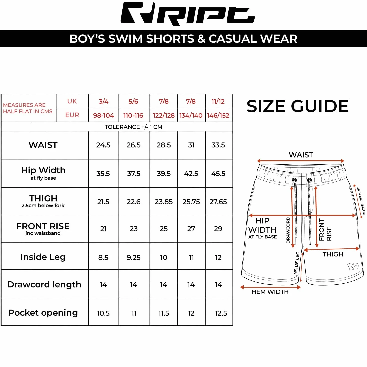 Boardshort Bambino Asciugatura Rapida Protezione UV 50 Pantaloncini Surf Nuoto Rosa 9-10 Anni