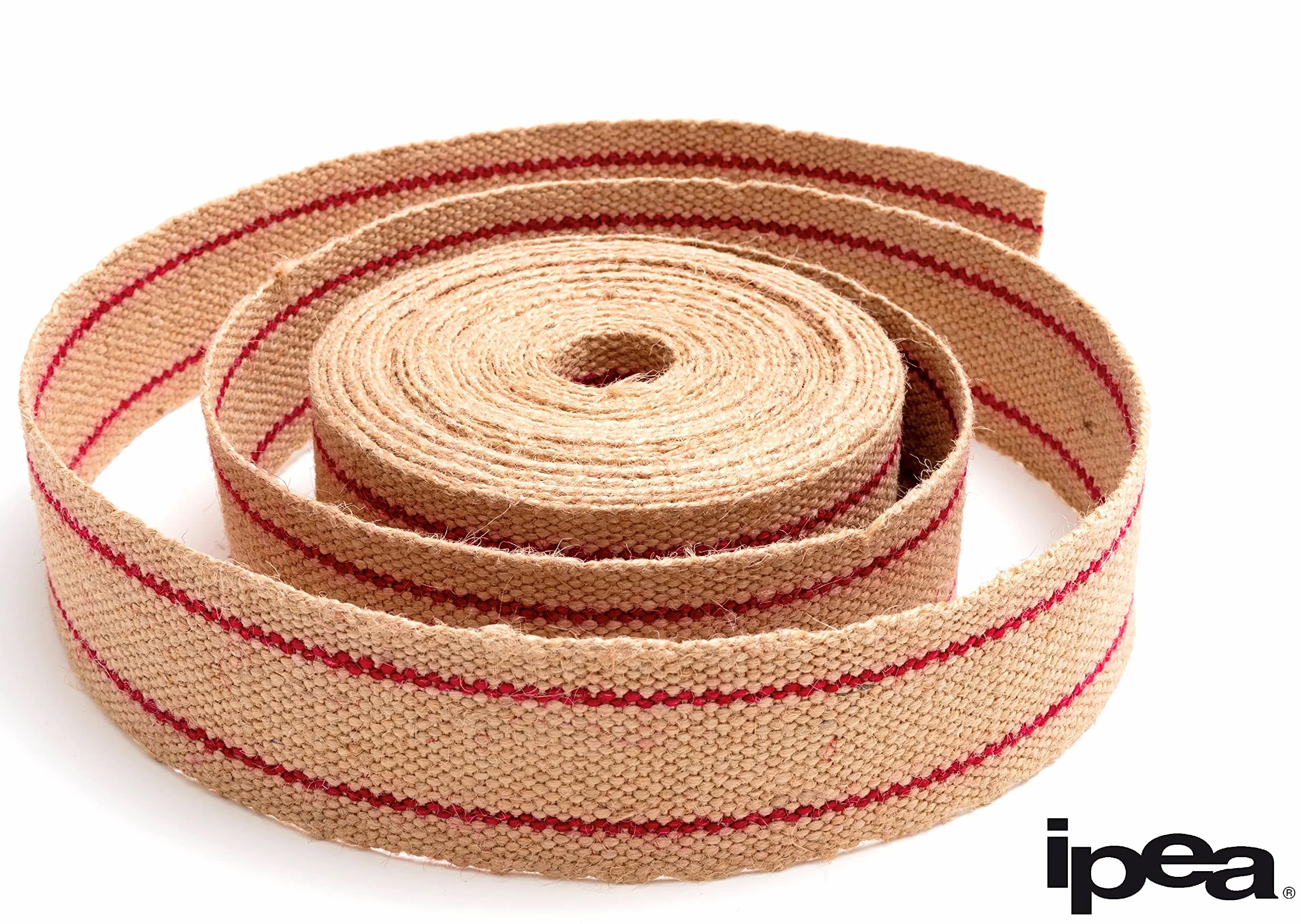 Cinghia in Juta Iuta 50 mm x 10 m Made in Italy – Corda Professionale per Fai da Te, Tappezzeria, Fissaggio Mobili