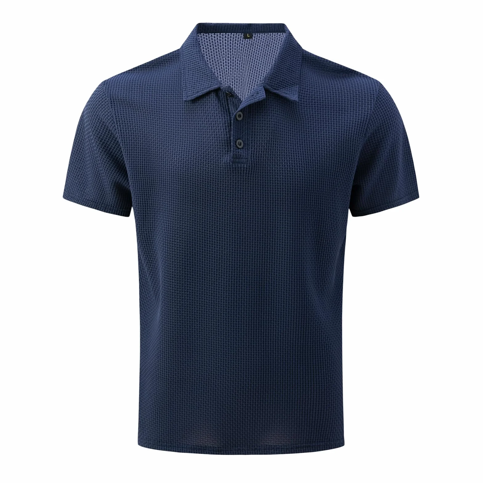 Generico Breeze Polo Uomo Manica Corta Asciugatura Rapida Traspirante Tennis Golf Regular Fit