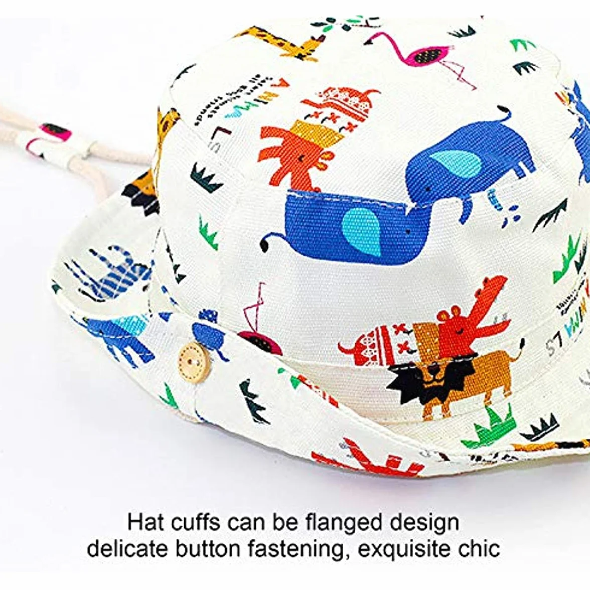 DRESHOW Cappello da Sole Bambino UPF 50+ Pieghevole Regolabile Spiaggia