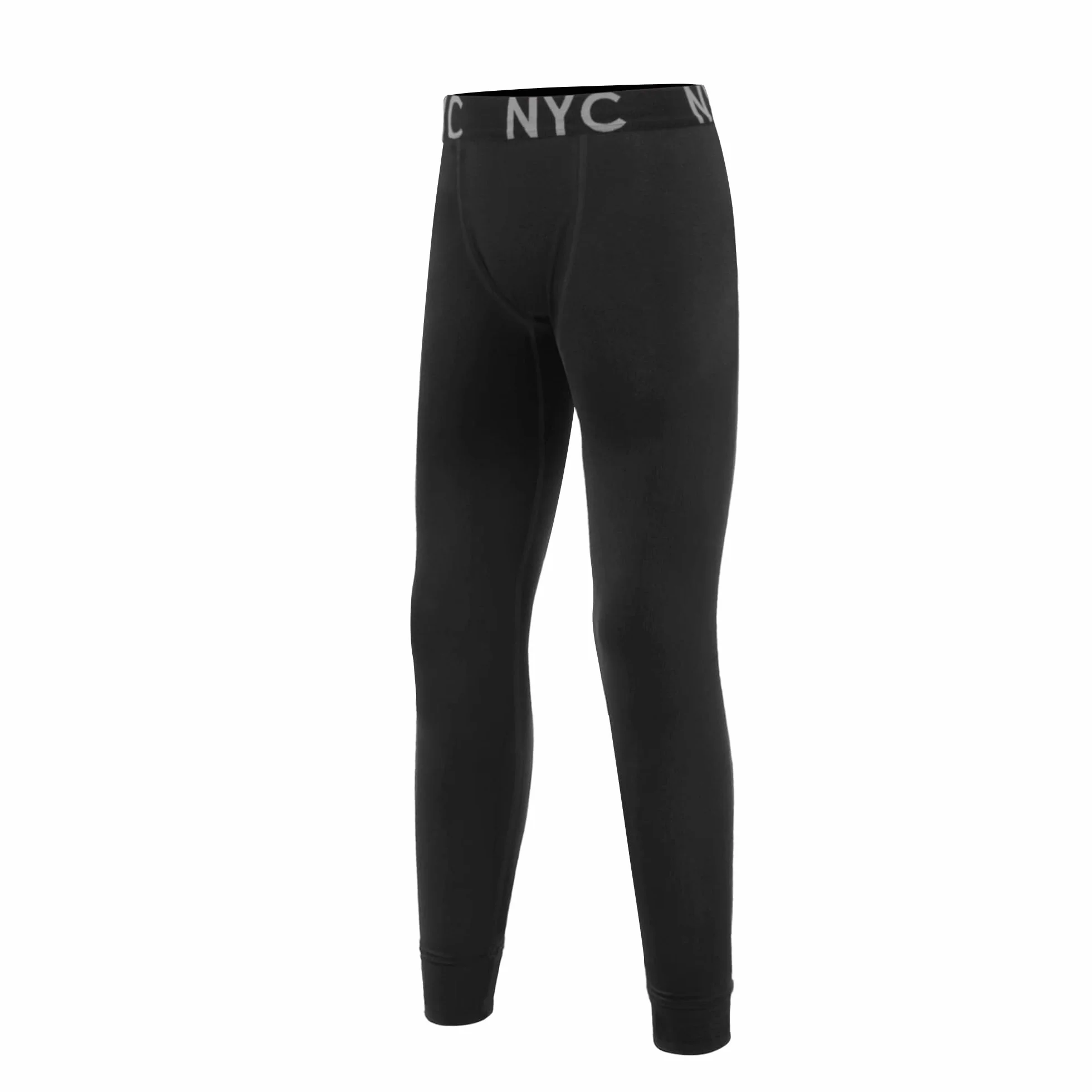 Uizuooy 1 Pezzi Bambini Compression Pantaloni Ragazzi Intimo Sportivo Cotone Nero Basket Running Sport Tights Leggings 2601 2BL 146-152