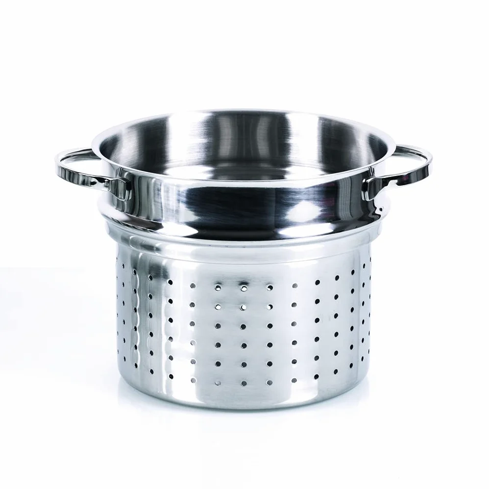 Moneta Allegro Pastaiola 22cm in Acciaio Inox per tutti i Fuochi 5,9 Litri