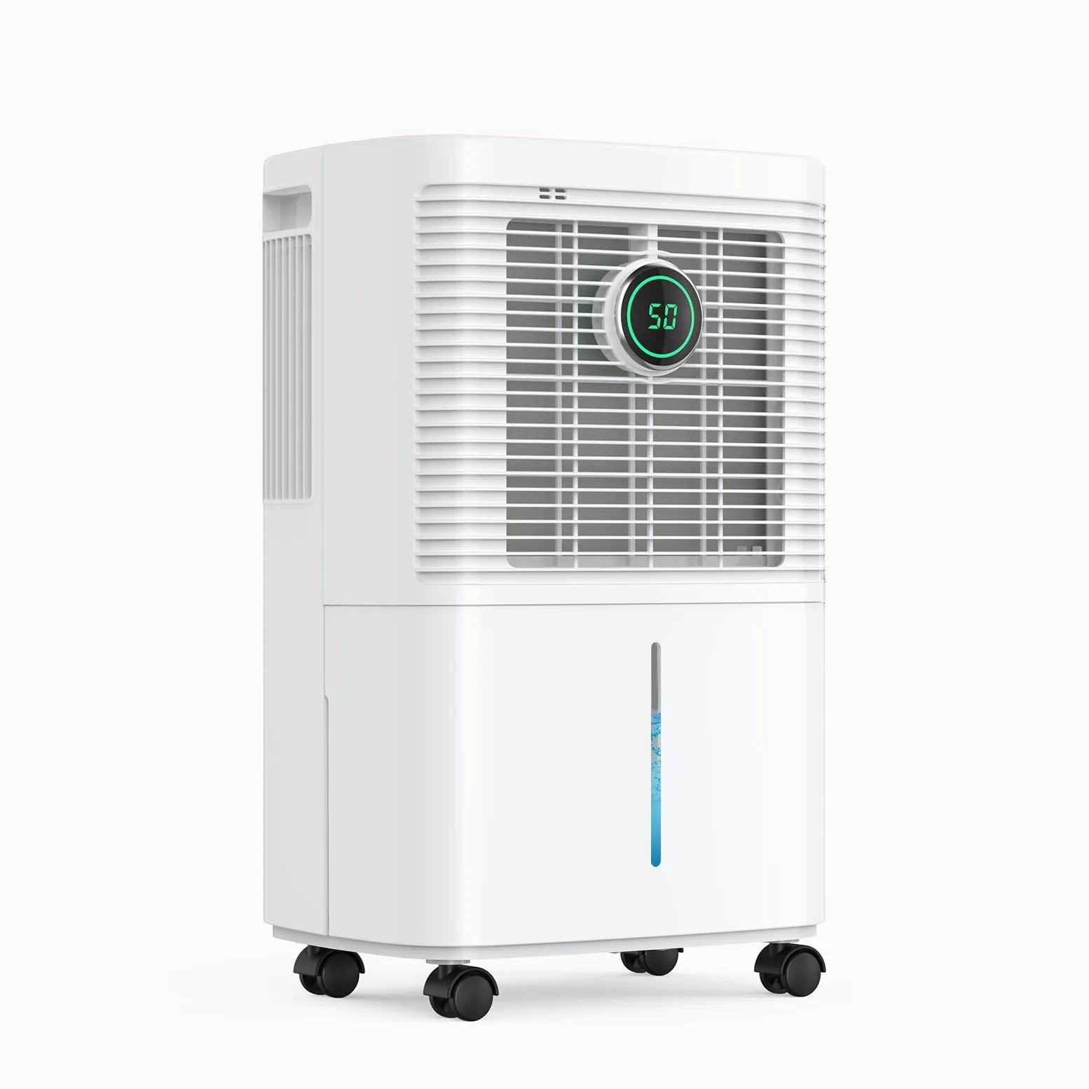 Innvitop Deumidificatore Casa Muffa 16L/24h con Display Digitale Dell'umidità, Deumidificazione Smart, Asciugabiancheria, Timer, Tanica Estraibile, per Camera da Letto, Cantina, Lavanderia
