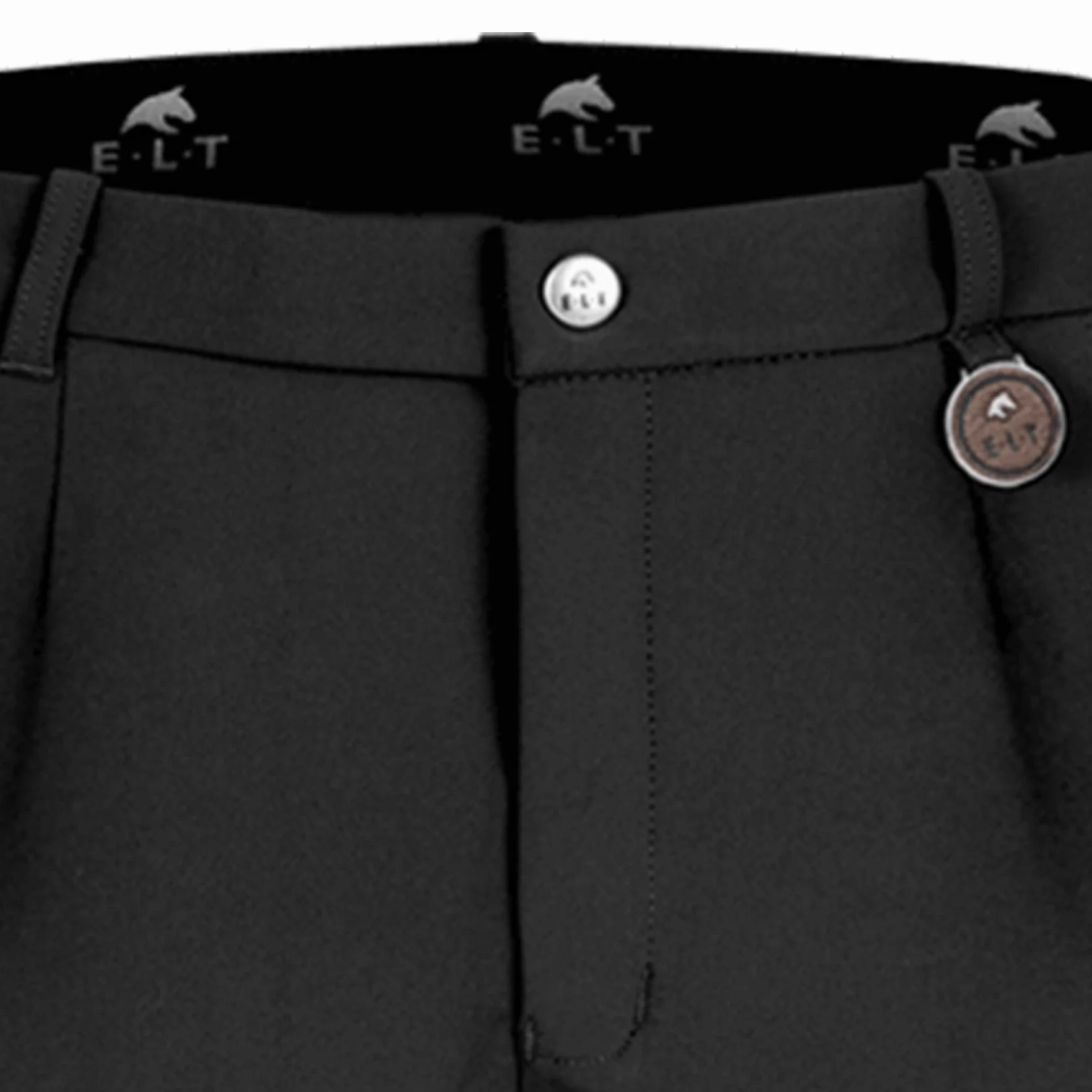 Pantaloni da equitazione Micro Sport in silicone uomo Nero
