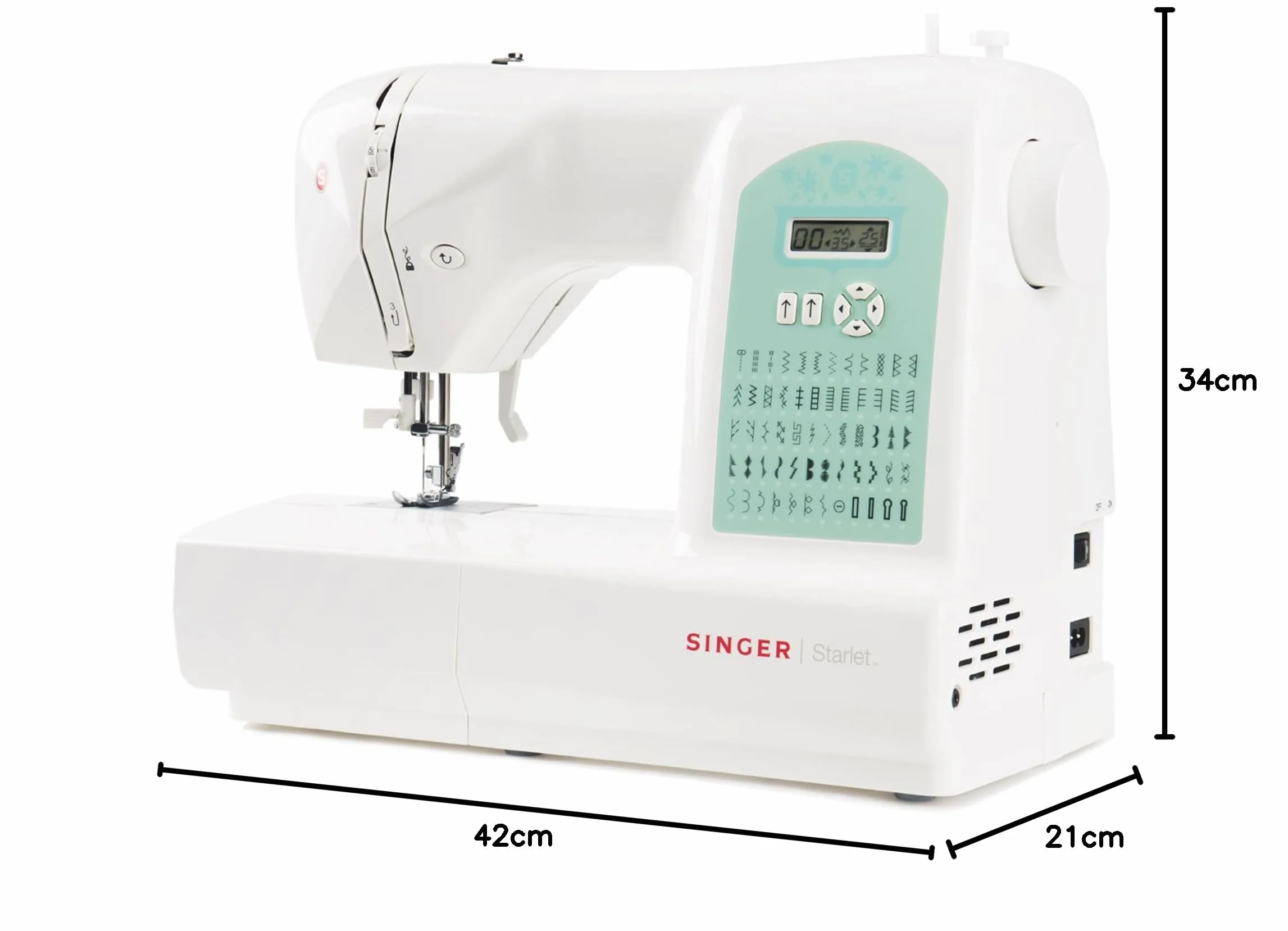 Singer Starlet 6660 - Macchina per cucire computerizzata
