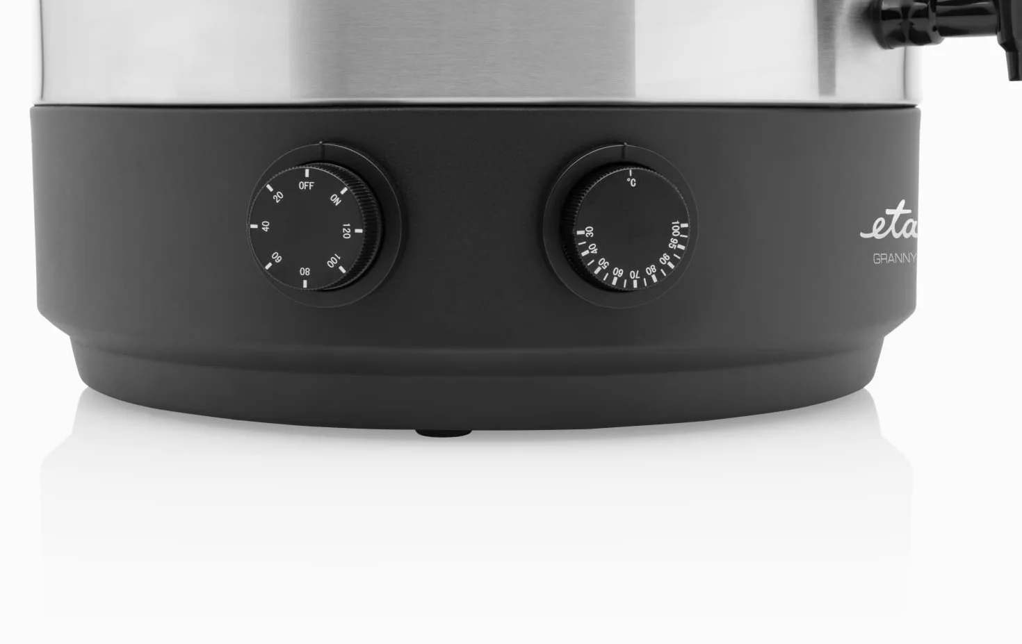 ETA Granny – 1800 W, regolazione della temperatura 30 – 100 °C, acciaio inox, capacità 25 l