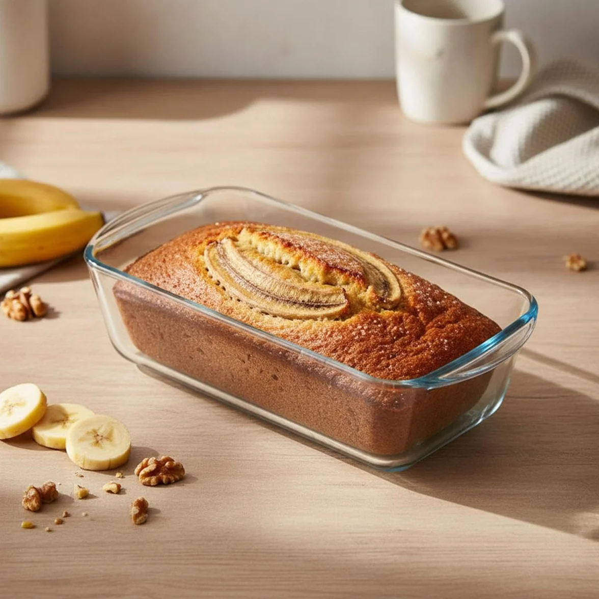 Pyrex Bake&EnjoY Stampo Plumecake in vetro borosilicato 31x12x8cm