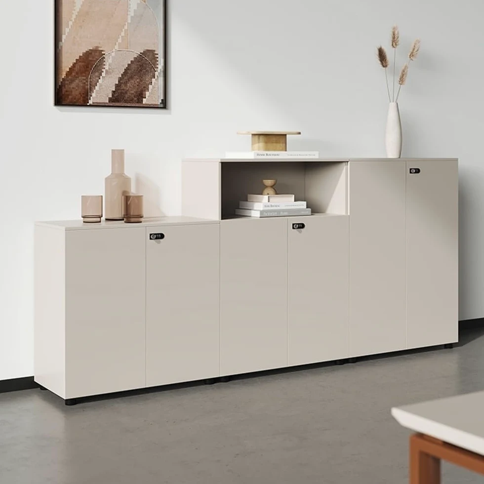 Armadio basso per ufficio con serratura - Sala conferenze Sto schedario con divisore per dispensa ufficio nizer Slish Büroschrank per Worpace efficiente