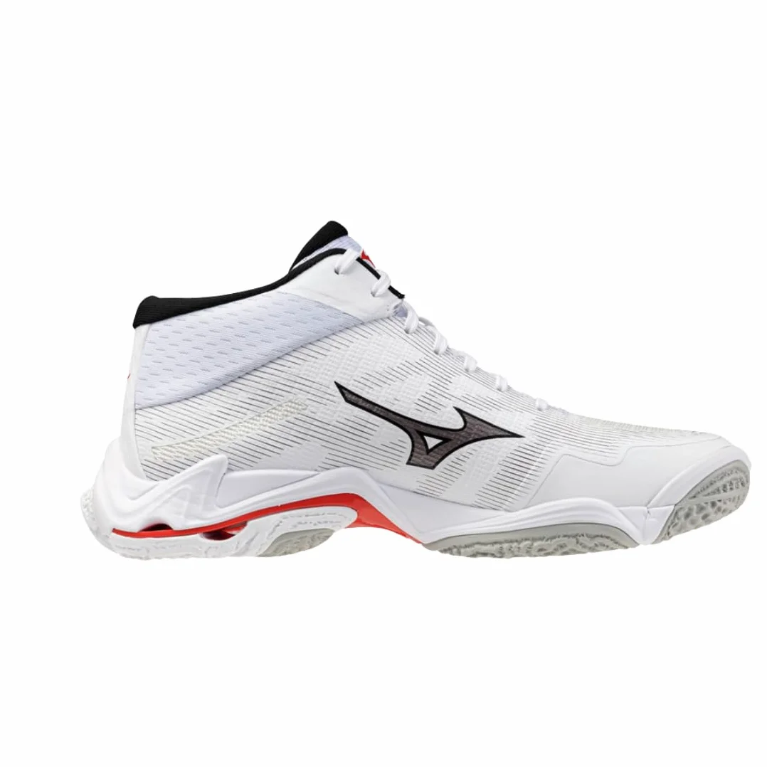 Mizuno Wave Lightning Elite Mid Scarpe da Pallavolo Tomaia Reno Woven ENERZY NXT Suola XG 295g